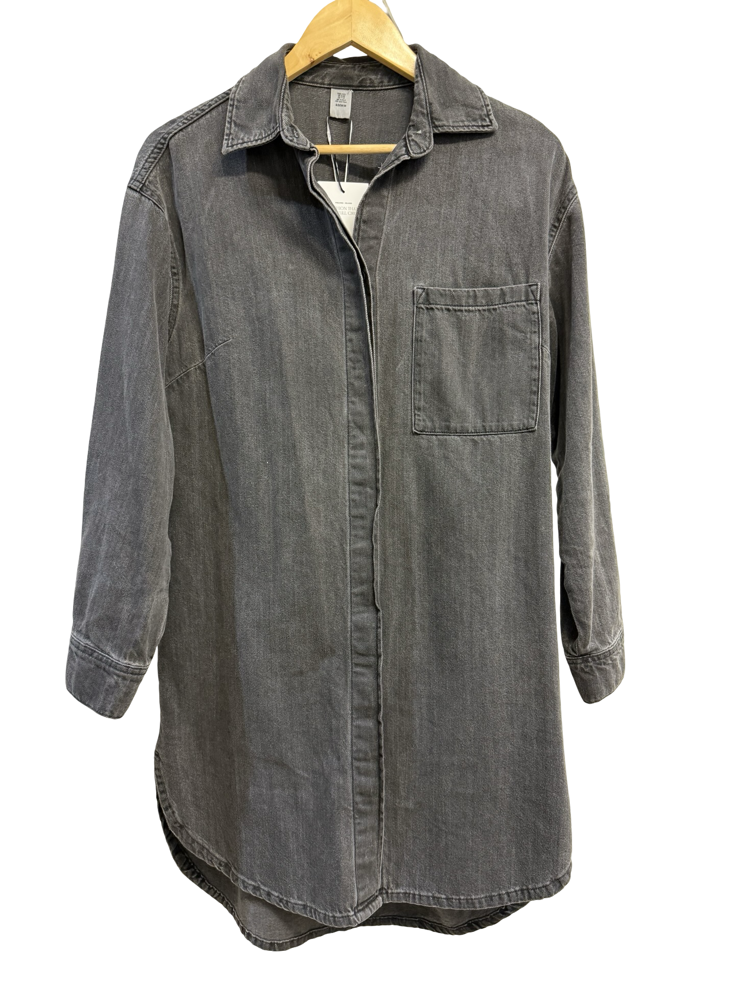 H&M Black Shirt Dress XXS