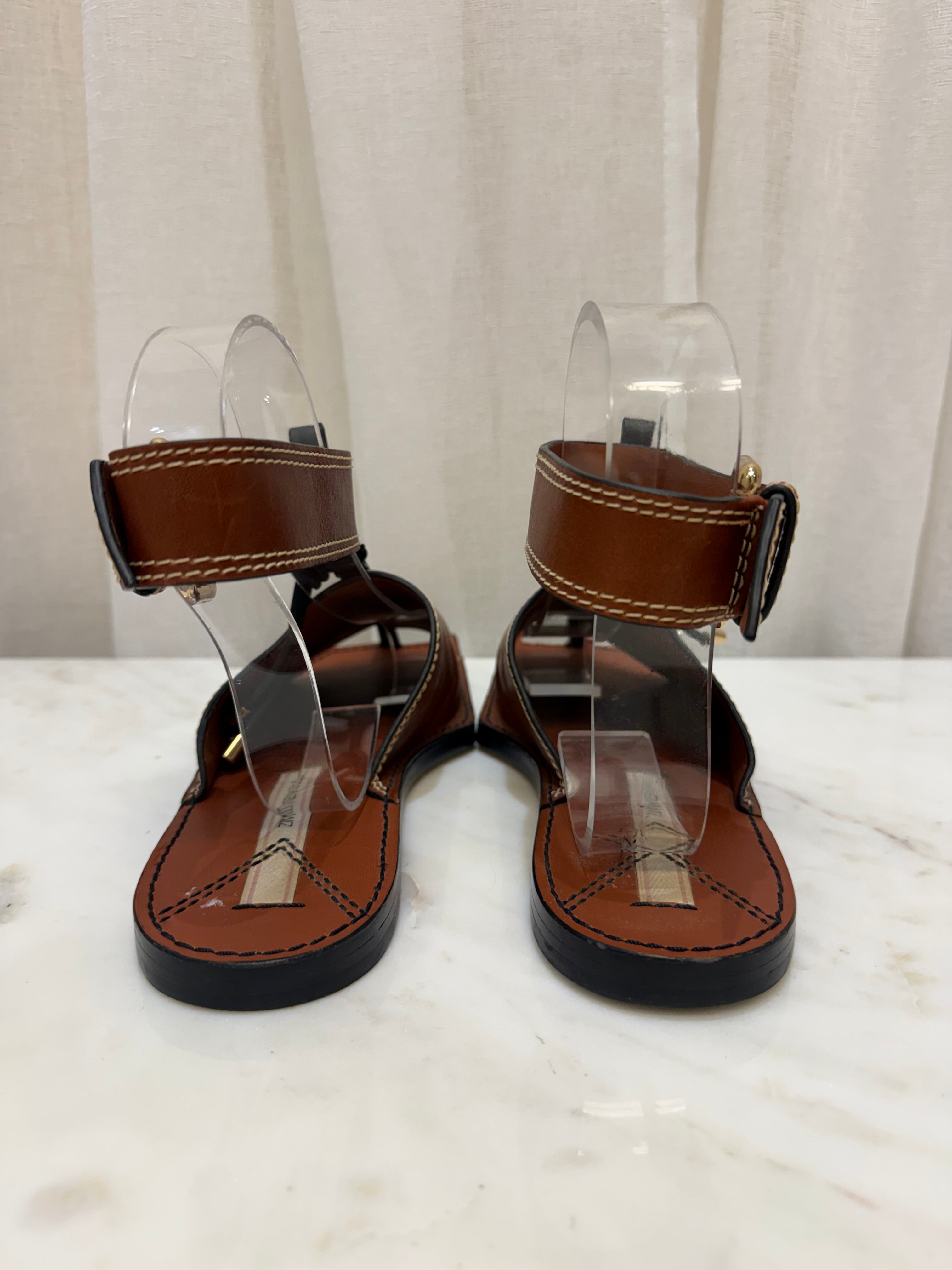 Zimmermann Tan Sandal 40