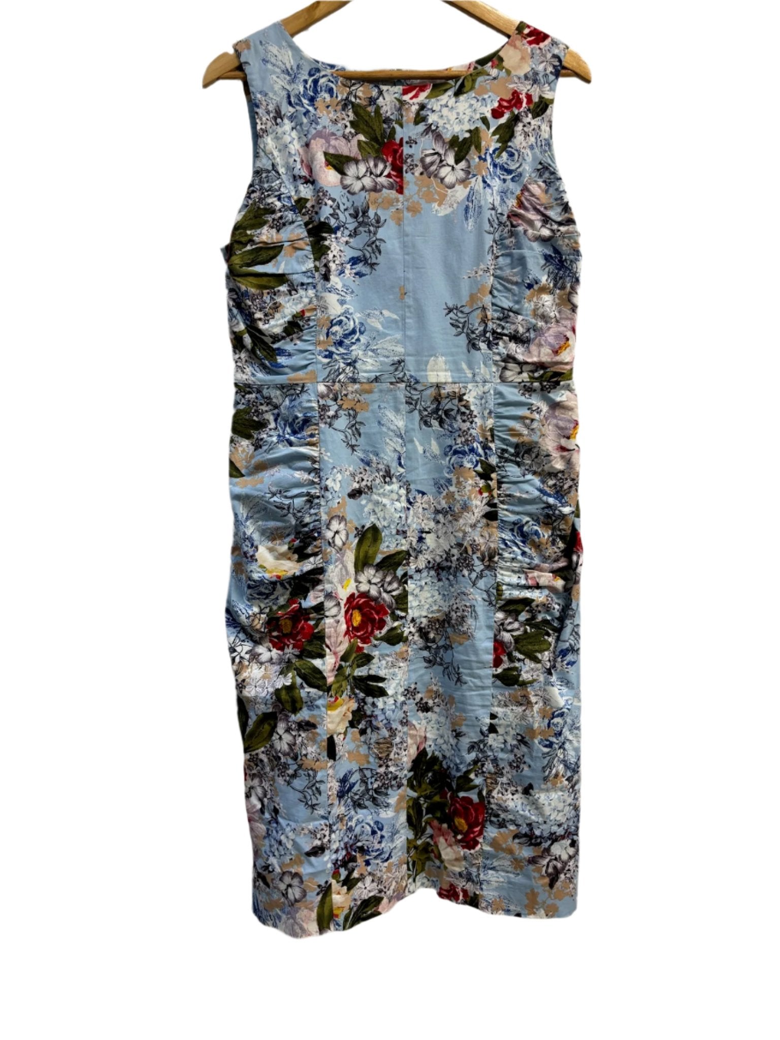 Phase Eight Blue Printed Dress 12
