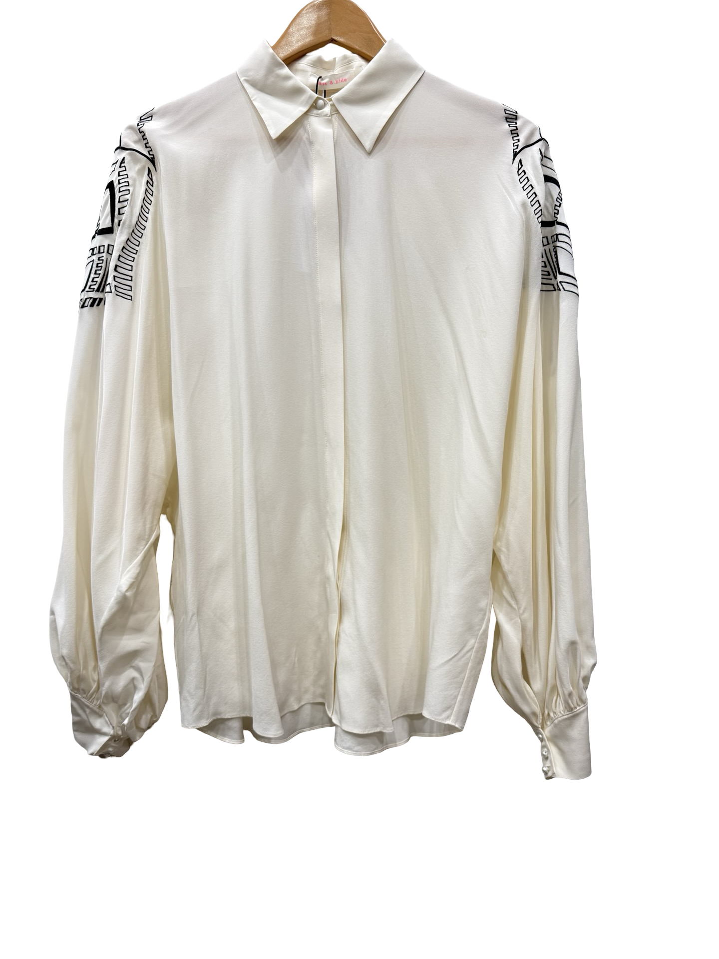Sass & Bide Cream Shirt 10