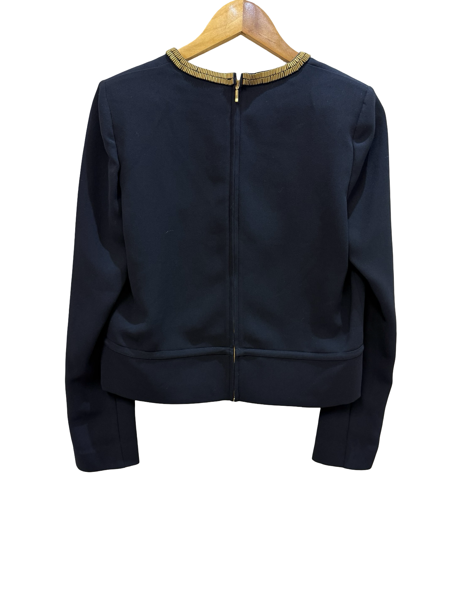 Sass & Bide Navy & Gold Blouse 10