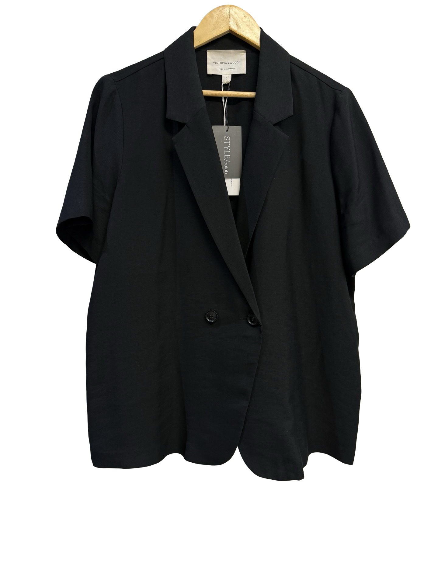 Viktoria and Woods Black S/L Shirt 4