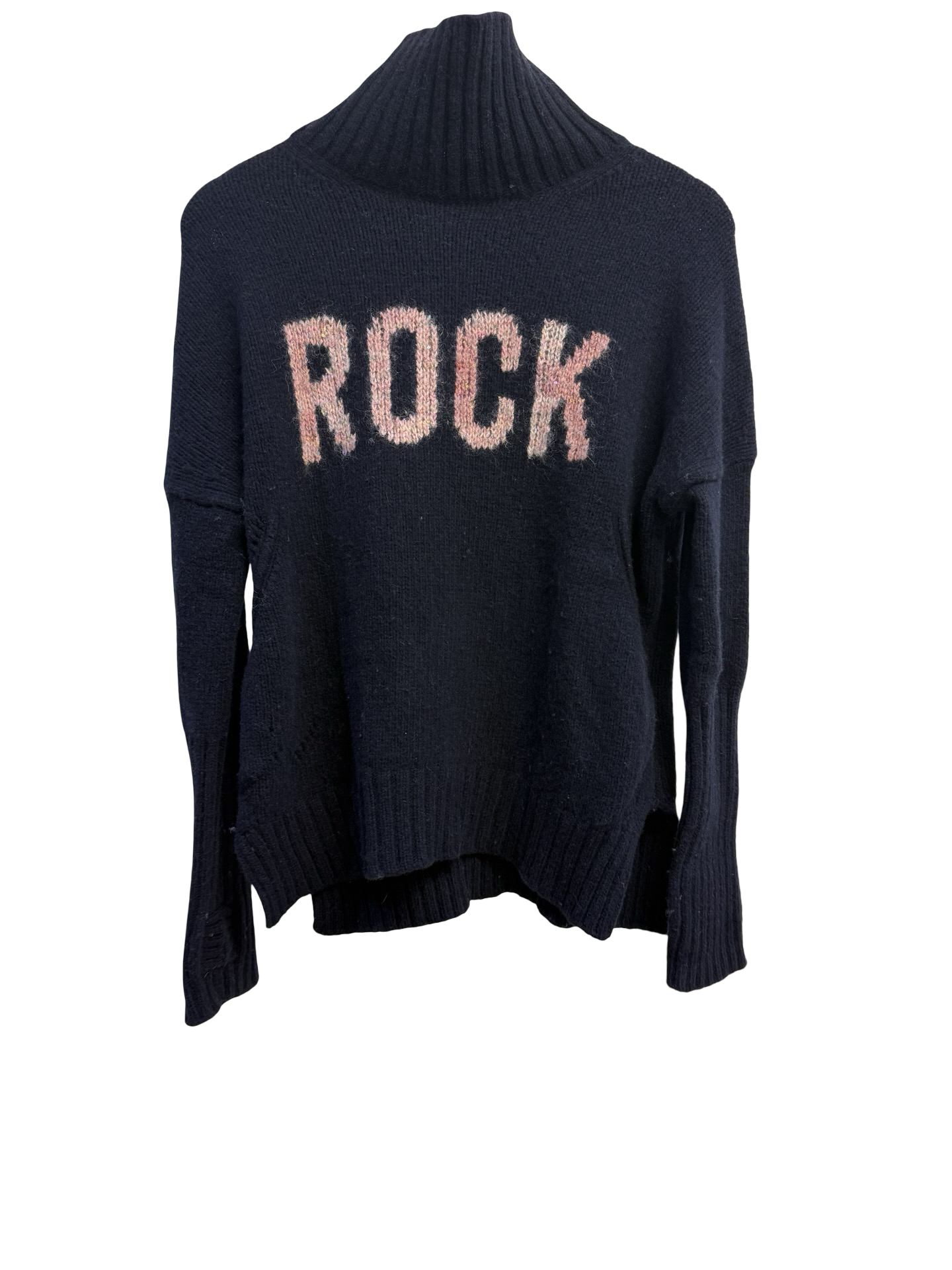 Zadig & Voltaire Navy Turtleneck XS