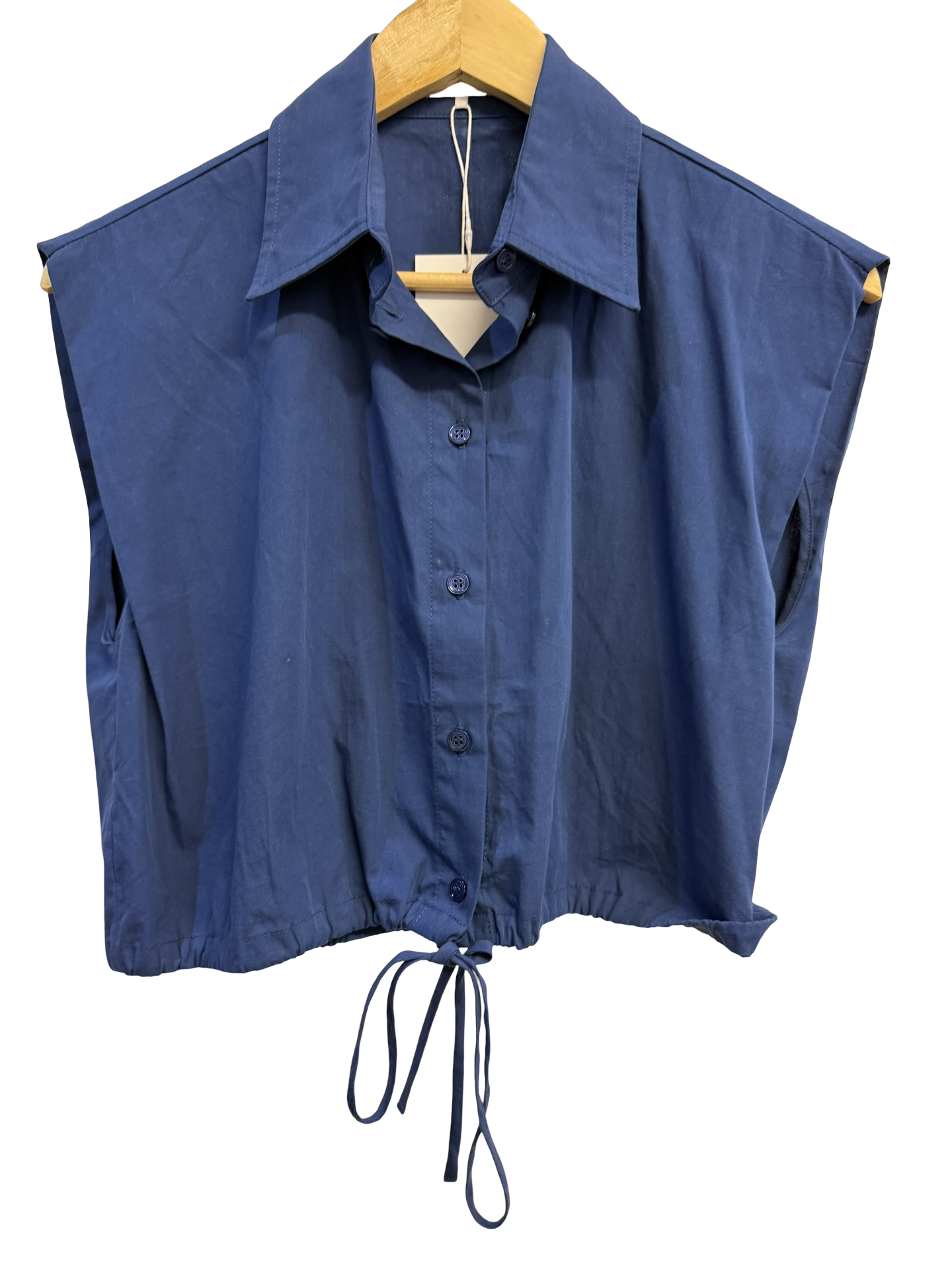 Scanlan Theodore Blue Cropped Vest 12