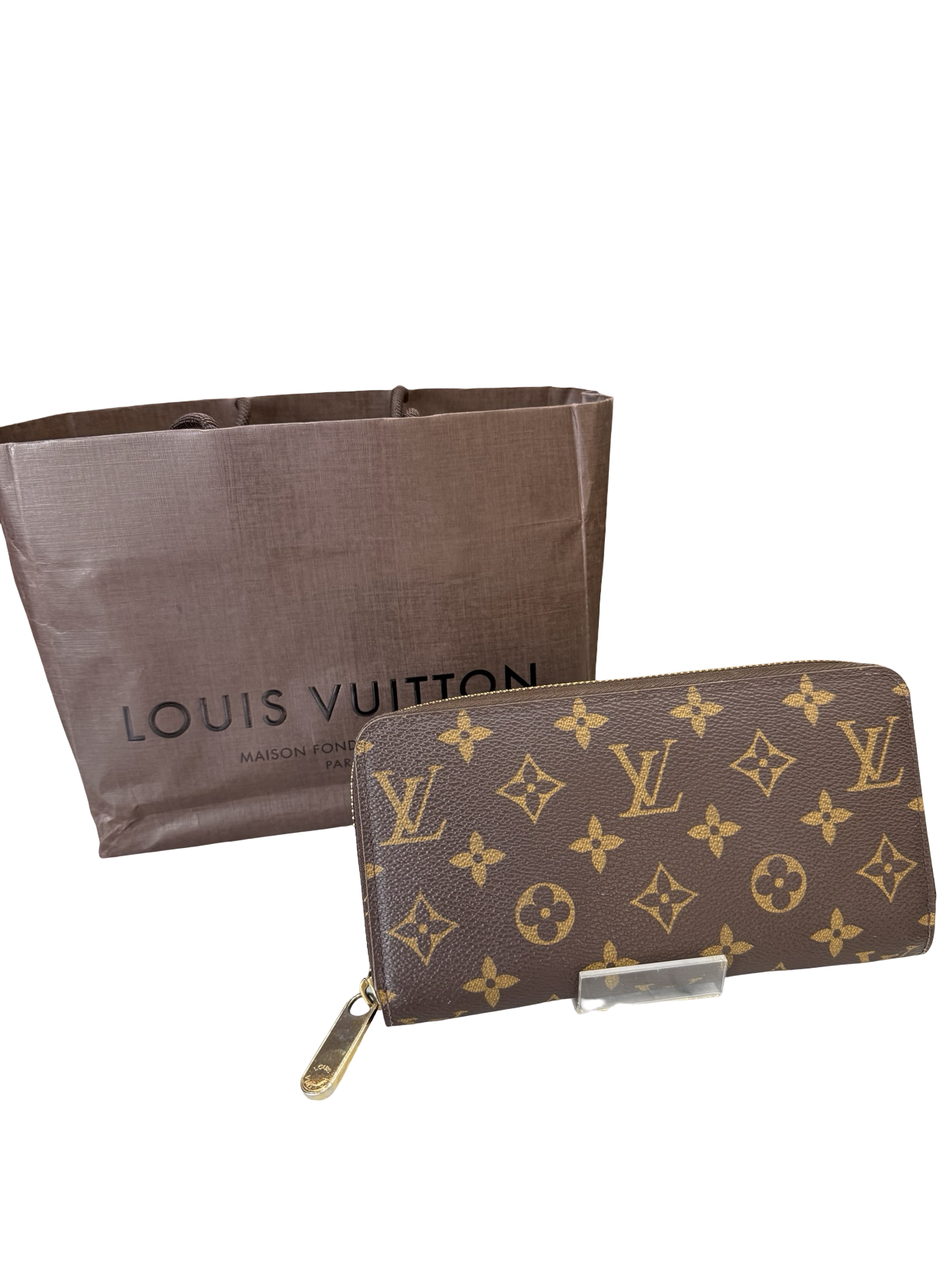 Louis Vuitton Monogram Zippy Wallet WB