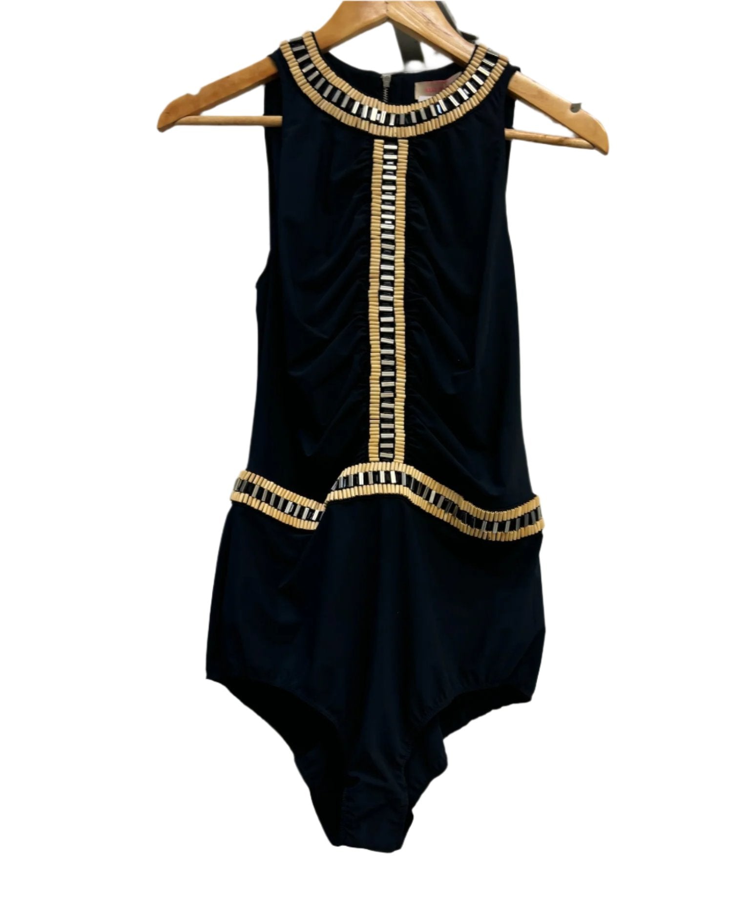 Sass & Bide Black Bodysuit S