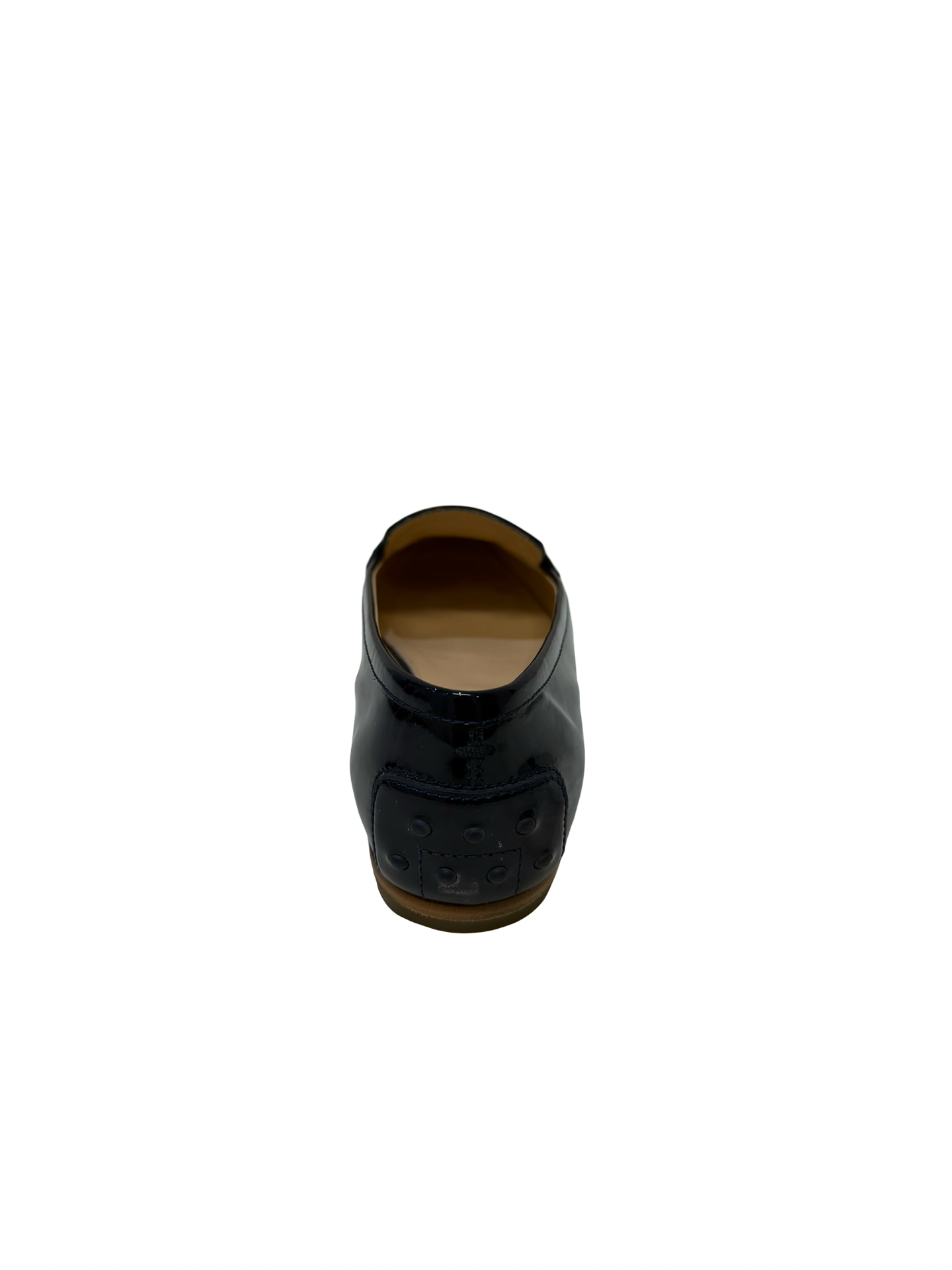 Tods Navy Patent Loafer 38.5 WB