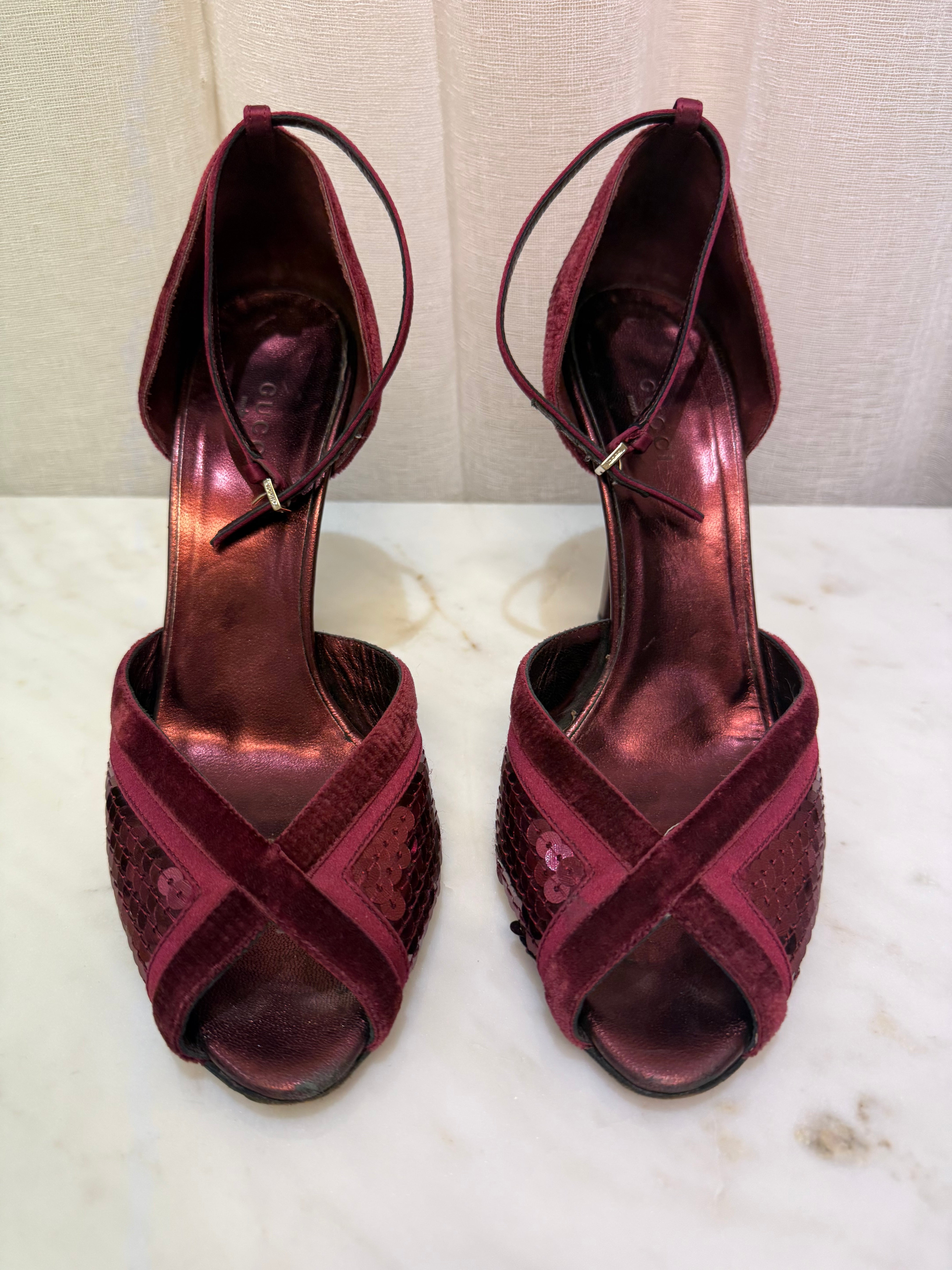 Gucci Red Heels 8B