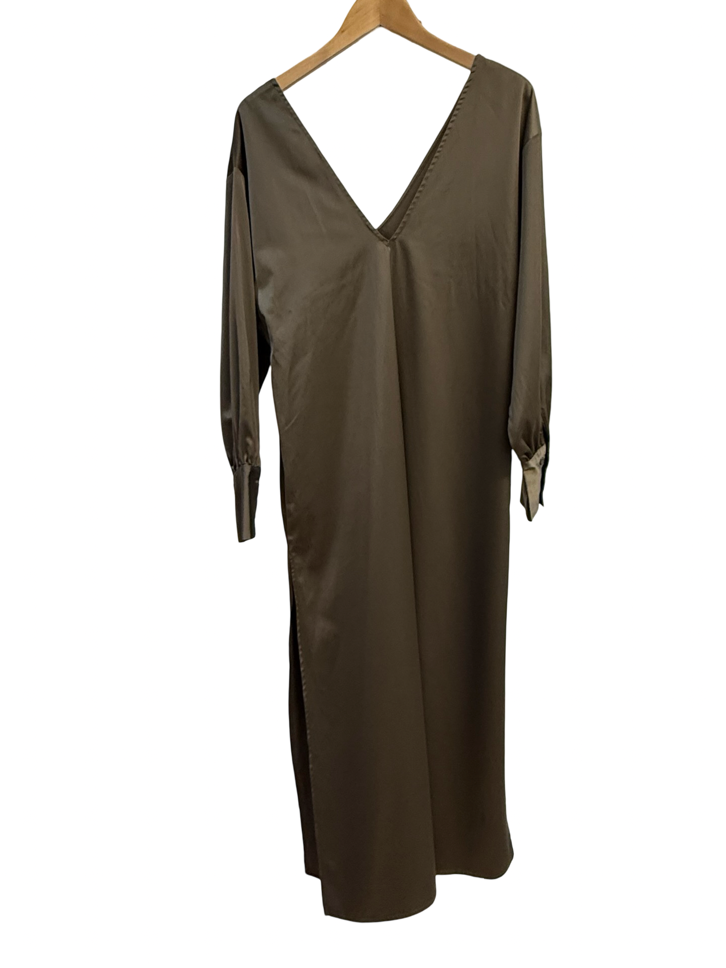 Solaqua Bronze LS Maxi Dress 8