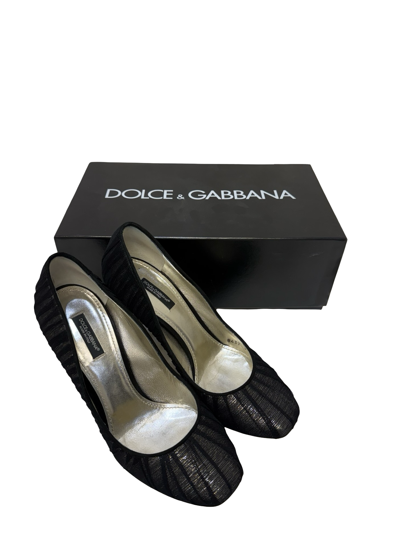 Dolce & Gabanna Black Heels 38.5 WB