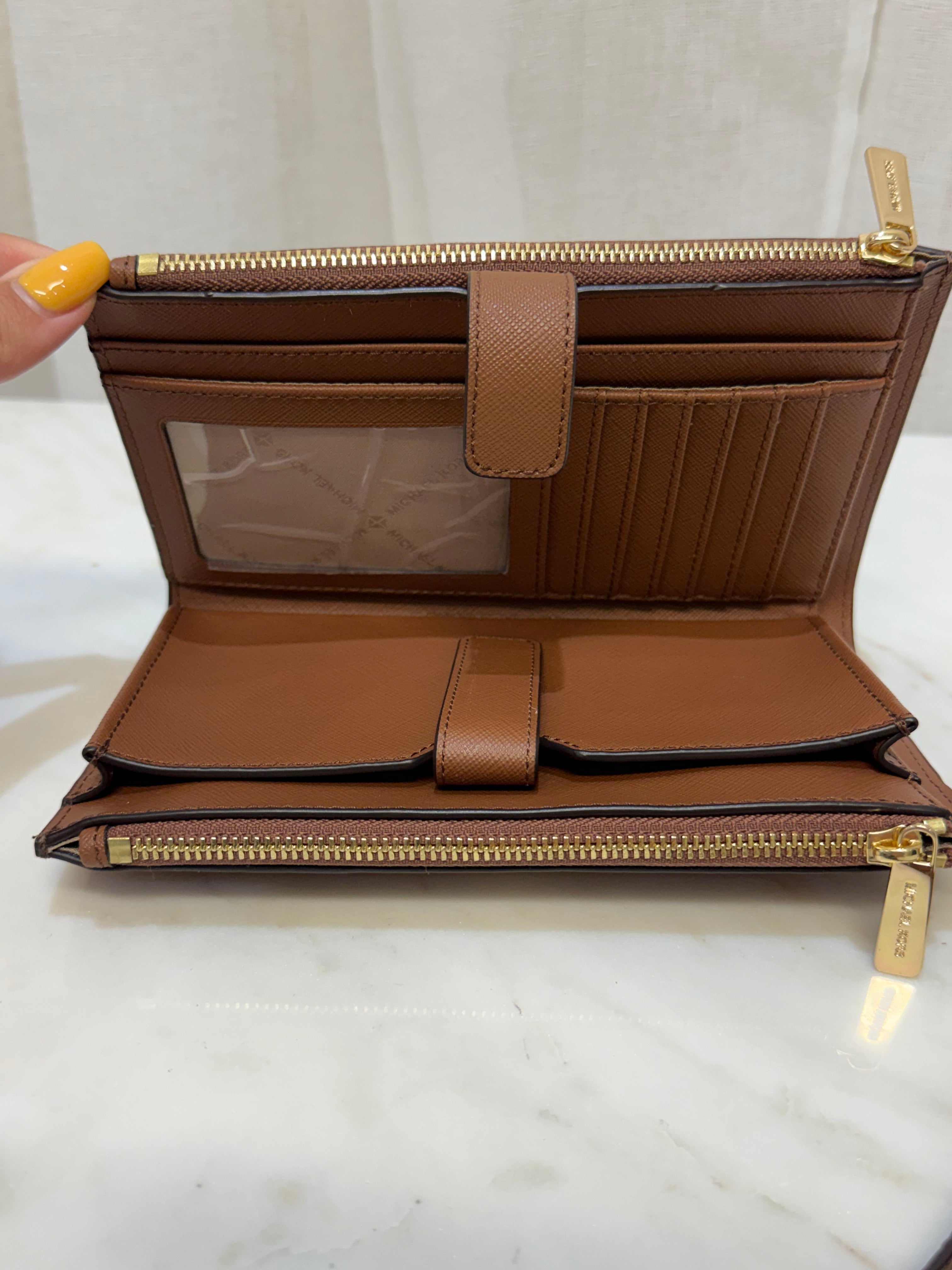 MICHAEL KORS BROWN WOMENS WALLET