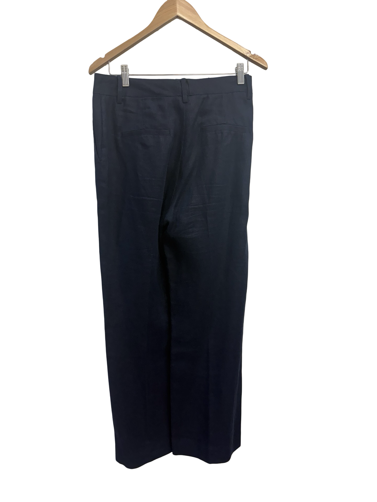 Witchery Navy Linen Pant 8