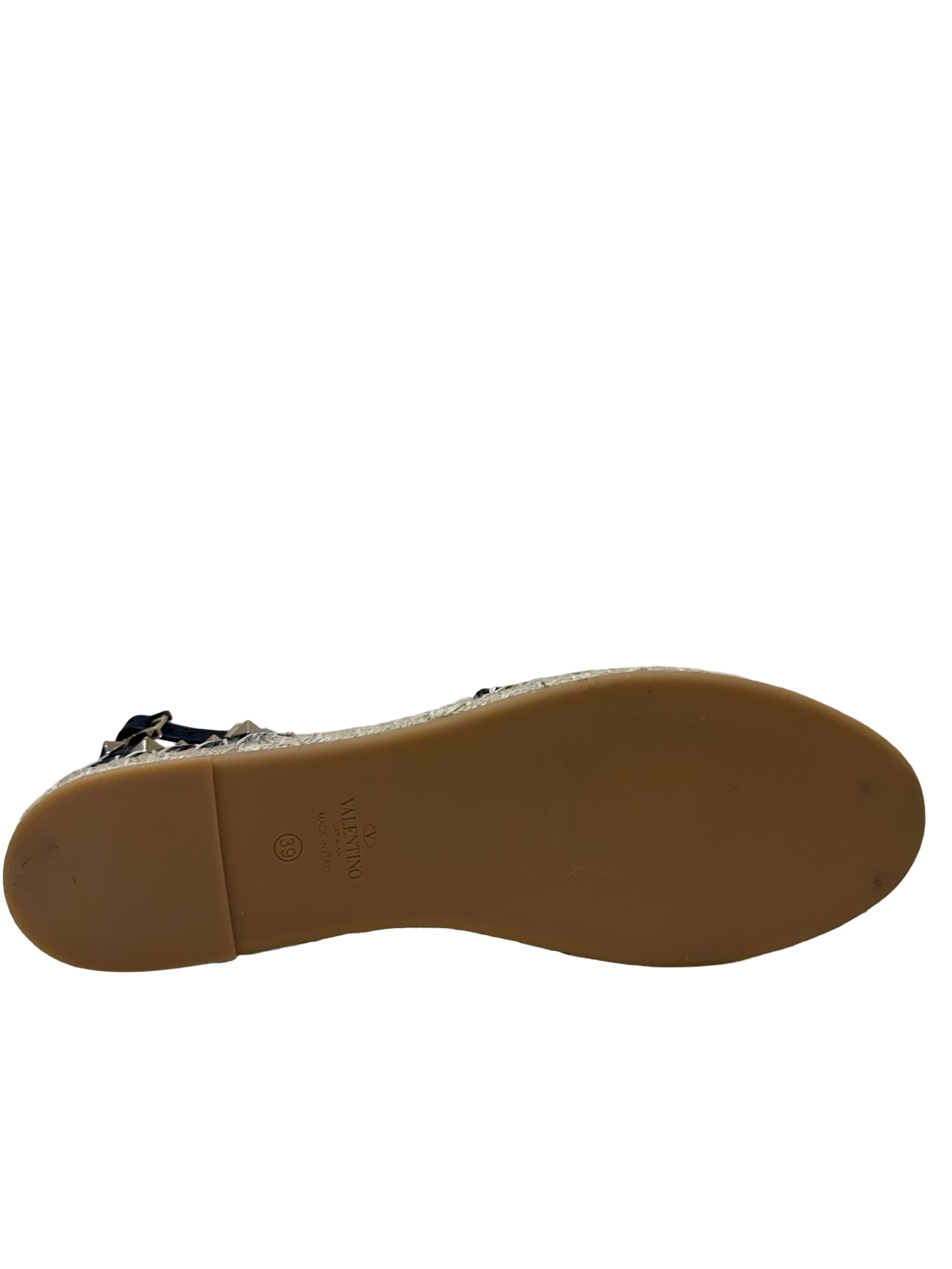 Valentino Black Espadrilles 39 WB