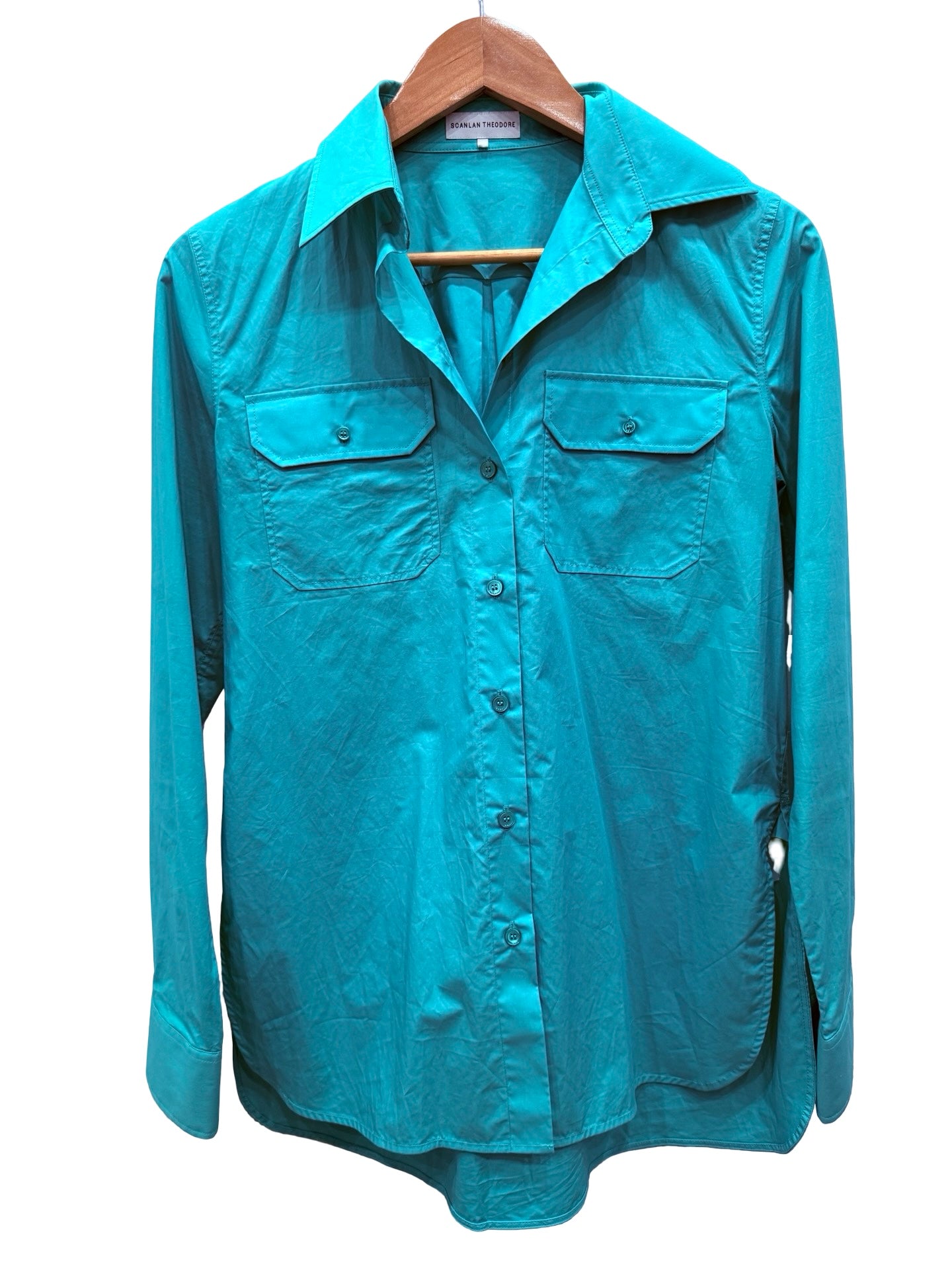 Scanlan Theodre Green Shirt Size XS