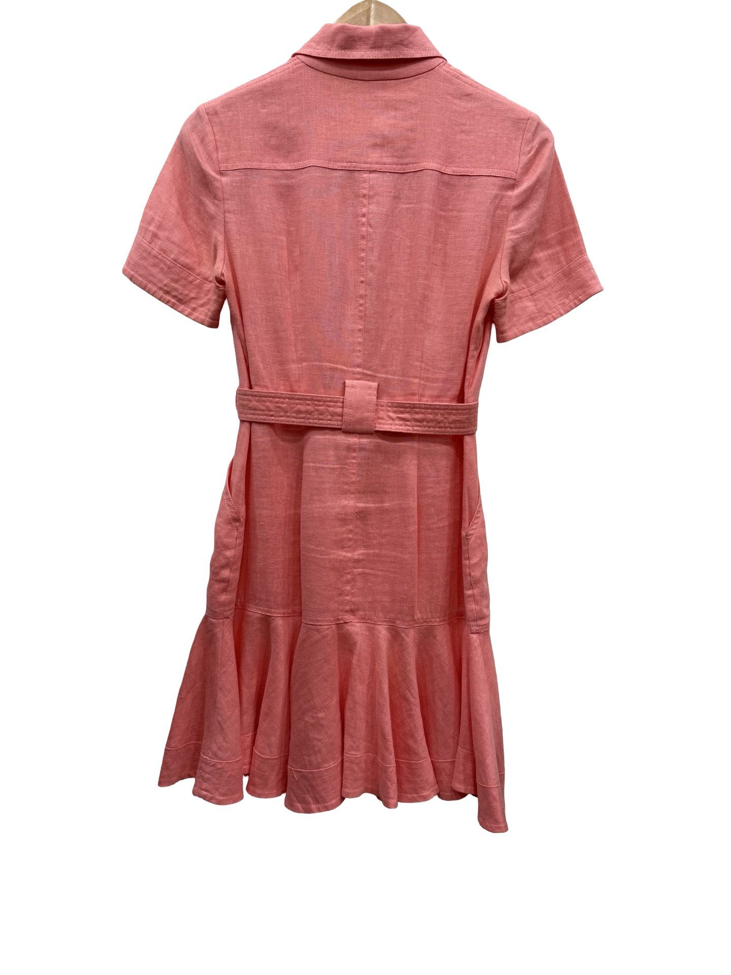 Zimmermann Dress w Belt Peach 0