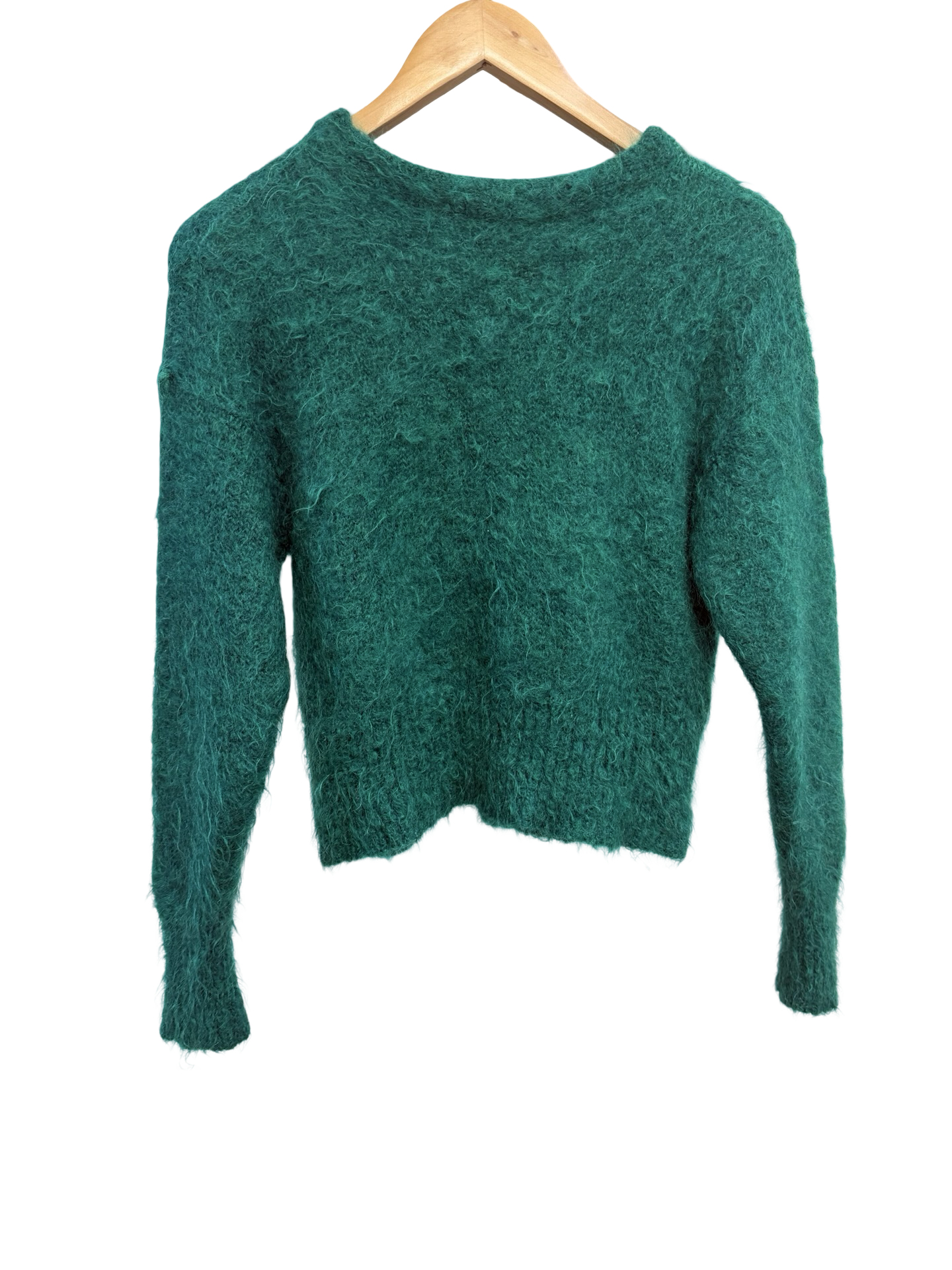 Scanlan and Theodore Green Mohair Jumper size S