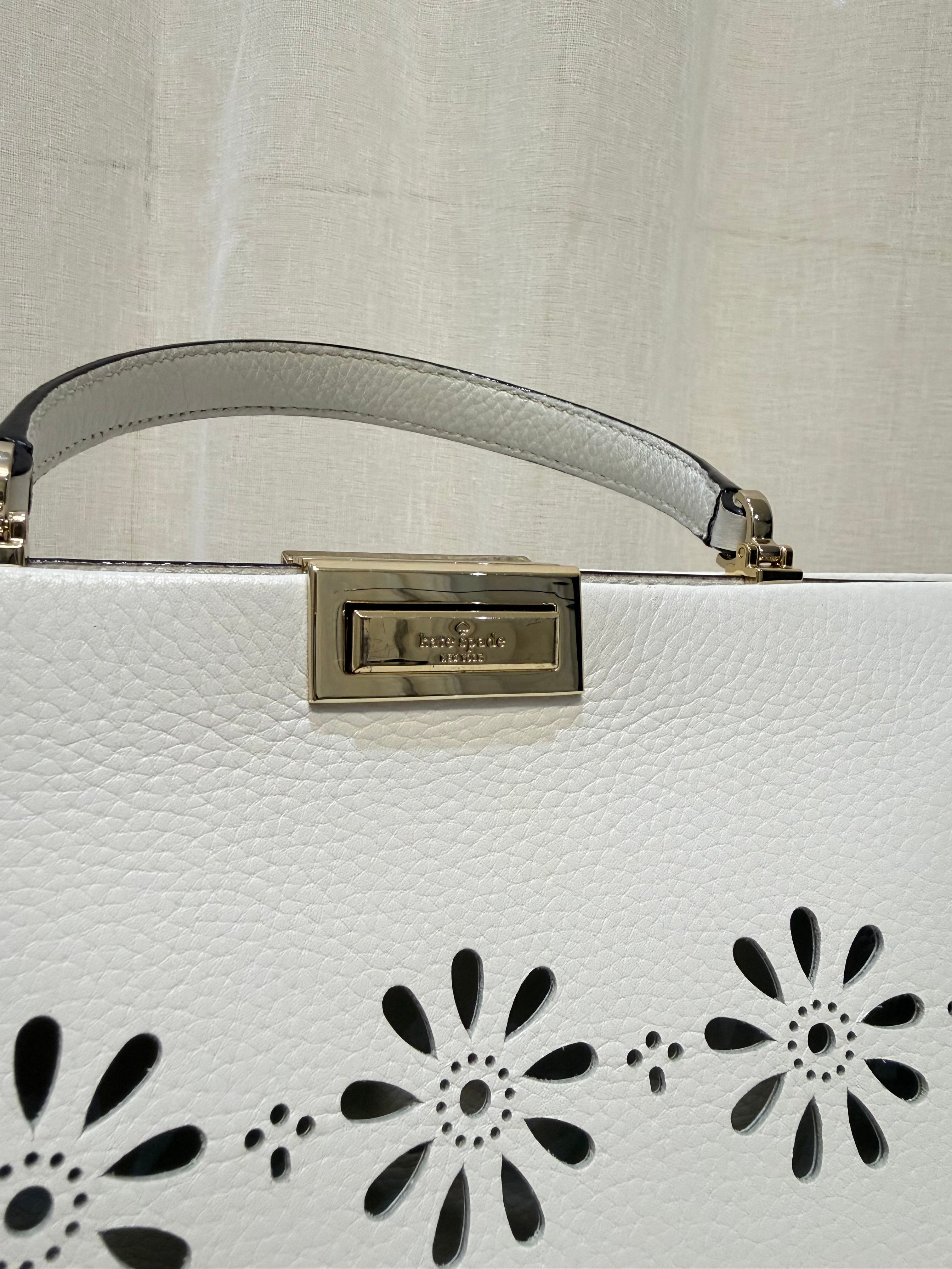 Kate Spade White Shoulder Bag WB