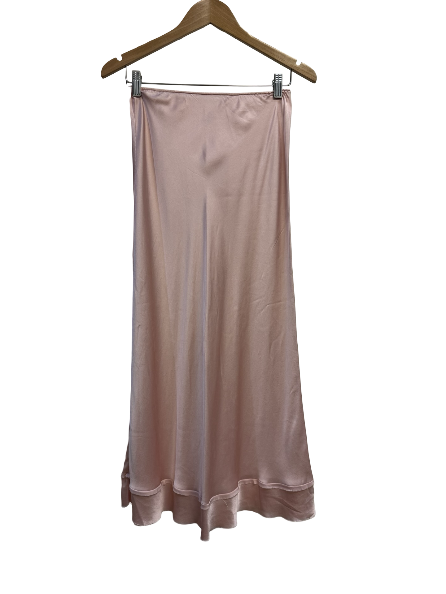 Lee Mathews Pink Silk Skirt 2