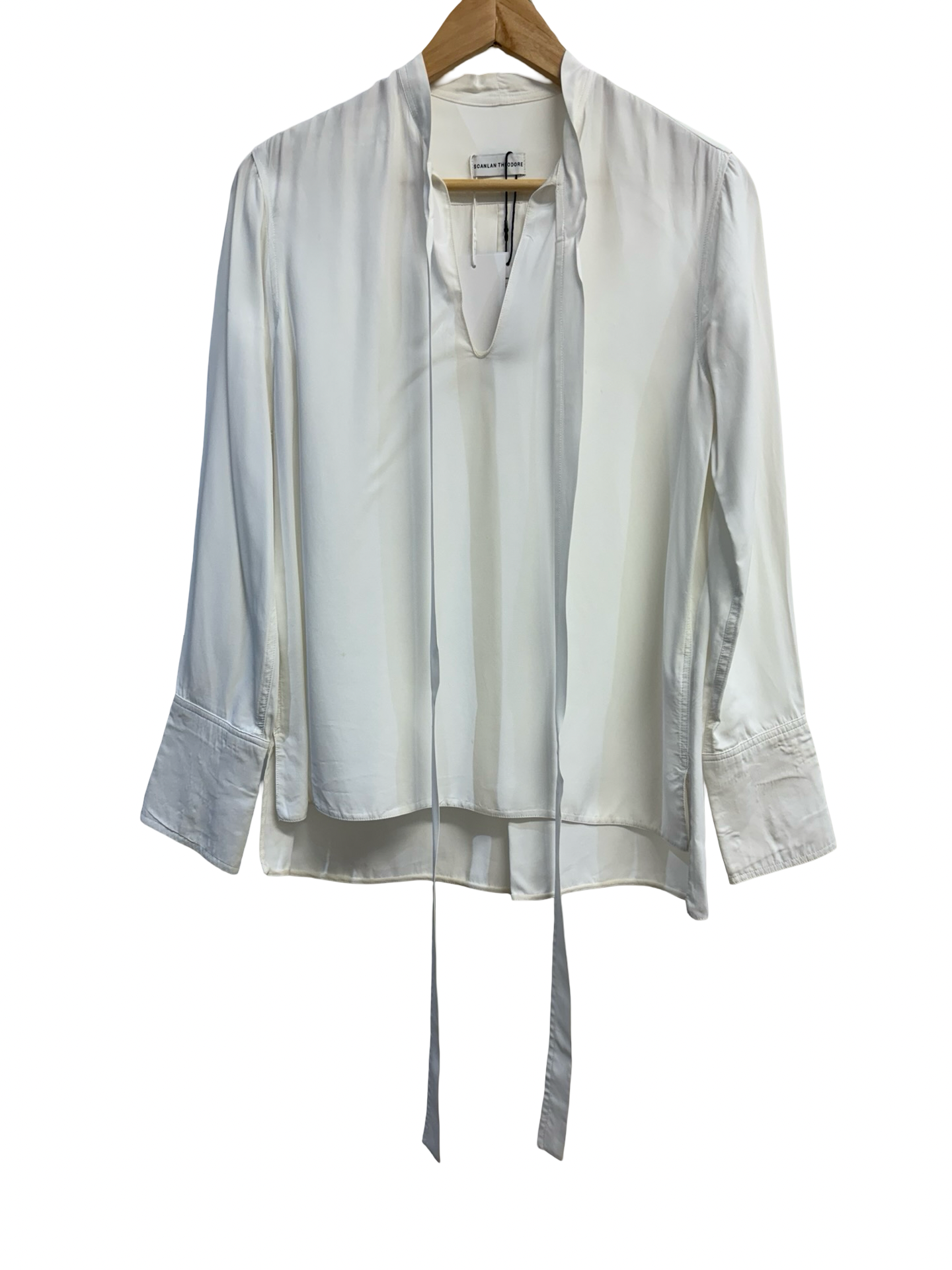 Scanlan Theodore White Blouse 8
