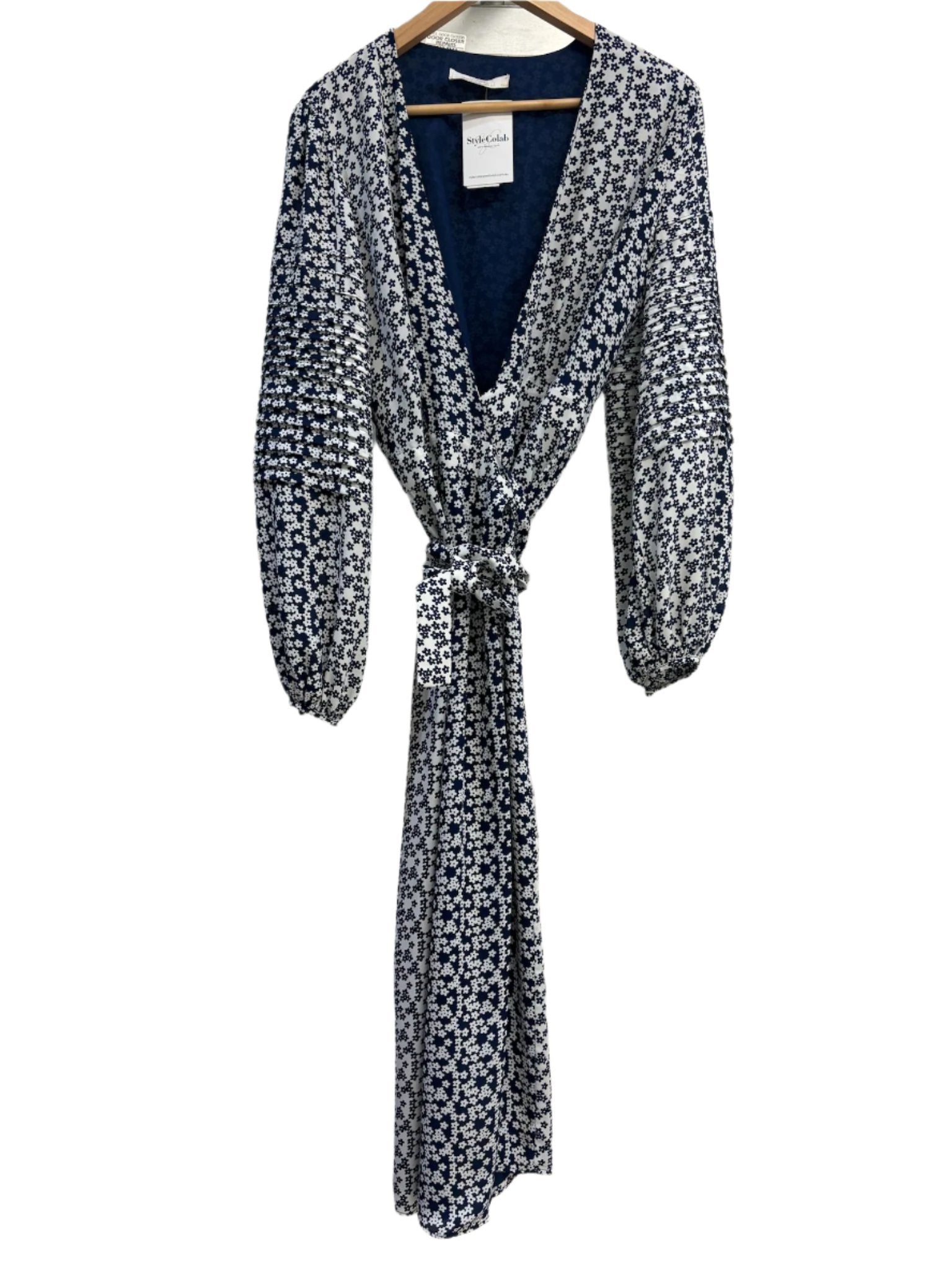 Talulah Blue/White Dress XXS