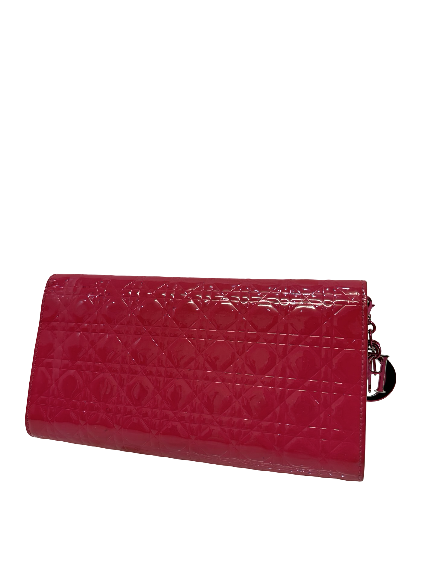 Dior Pink Wallet On Chain W/receipt