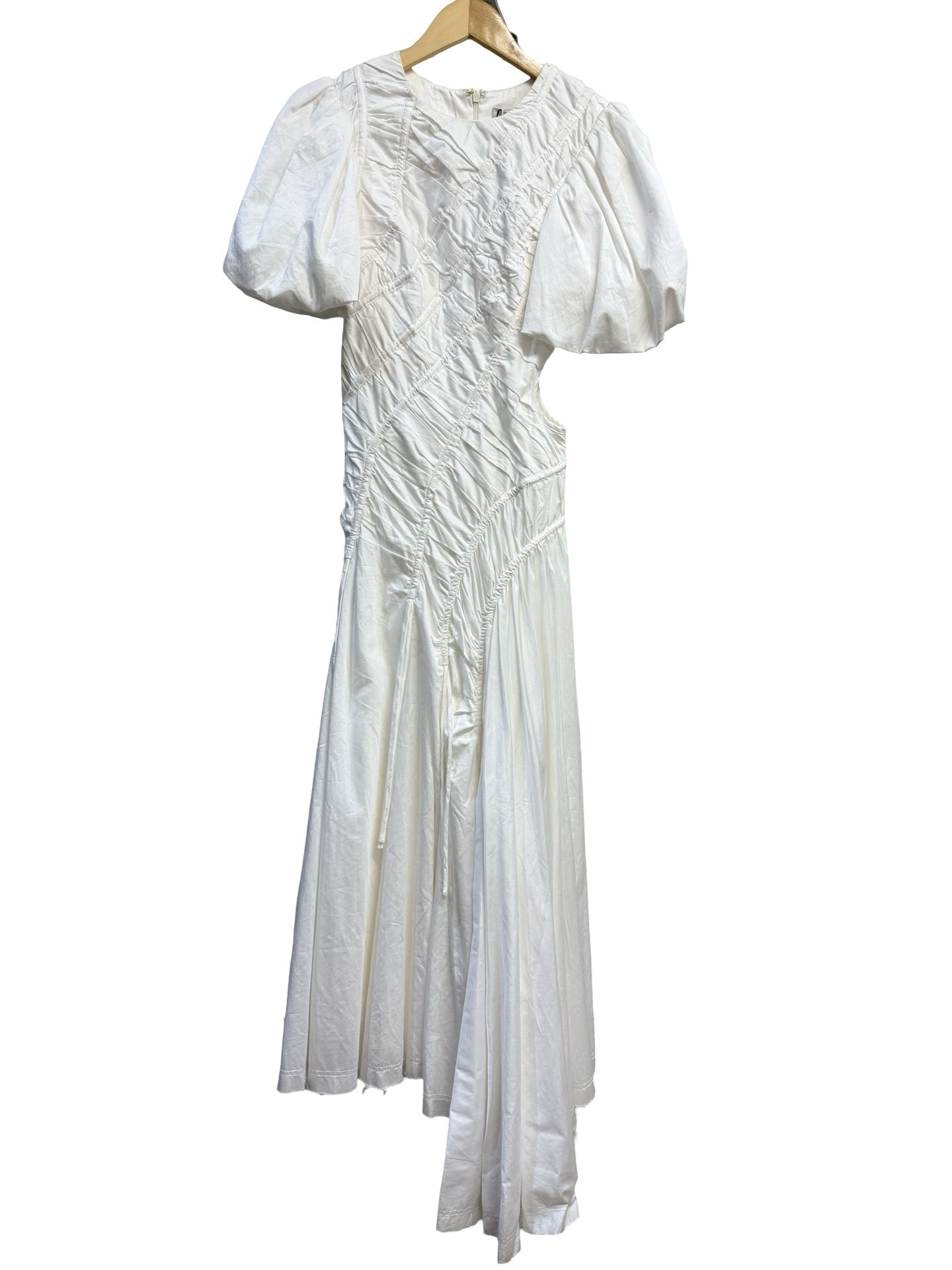 Aje White Cut Out Dress 6