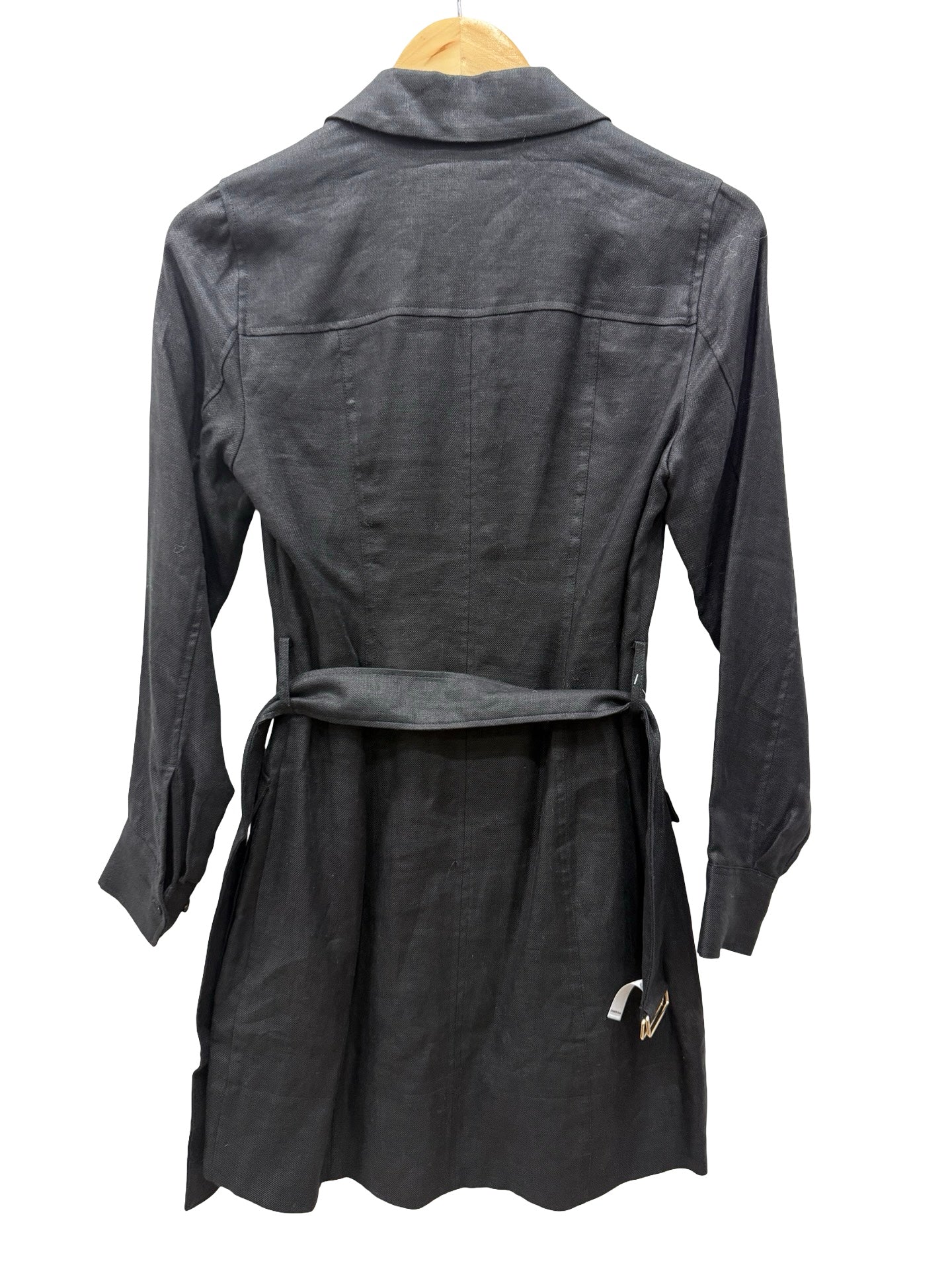 Country Road Black Dress With Belt 4