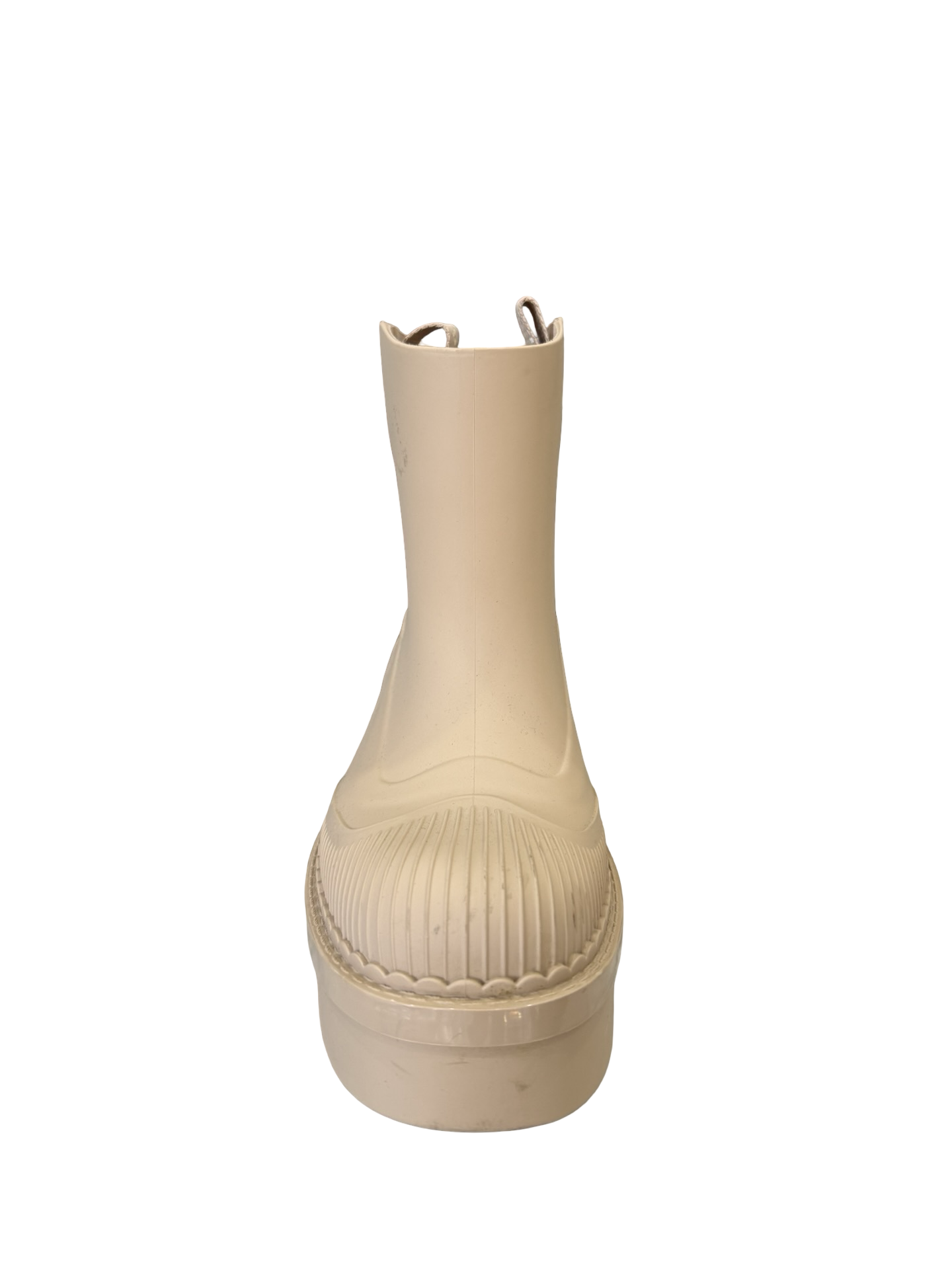 Chloe Neutral Rubber Boots 40