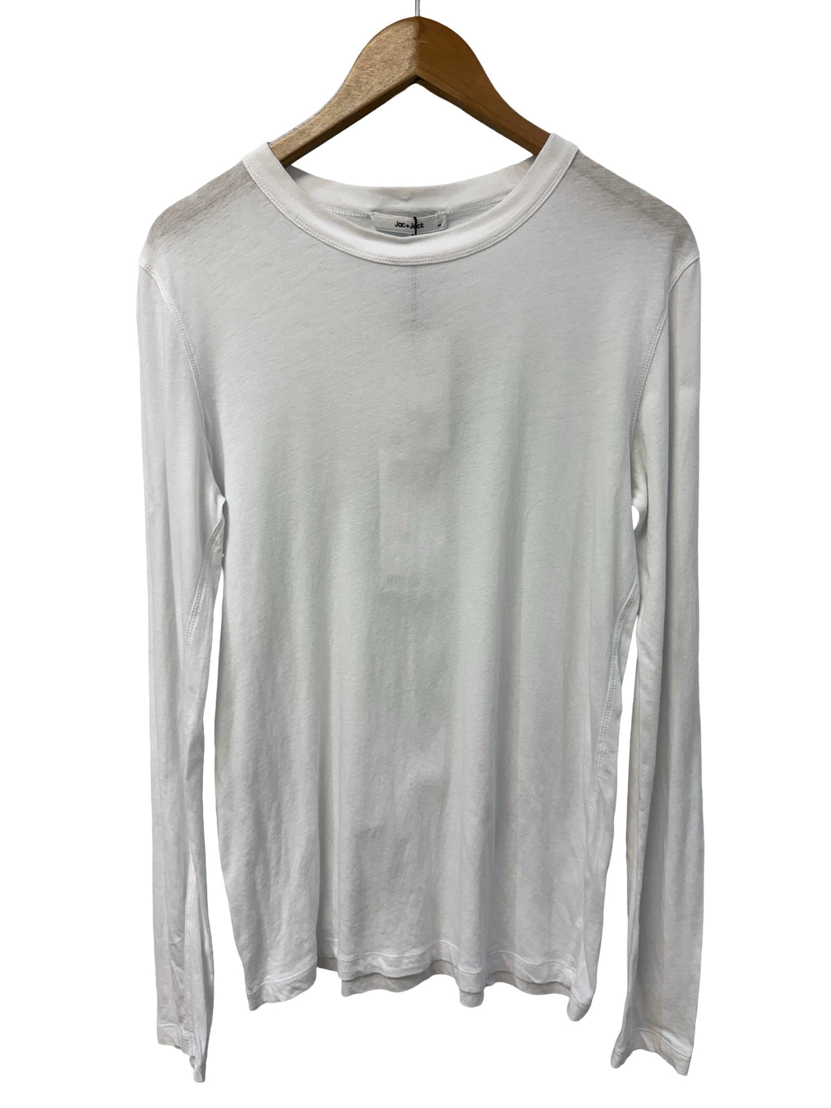 Jac & Jack White Long Sleeve Tshirt M