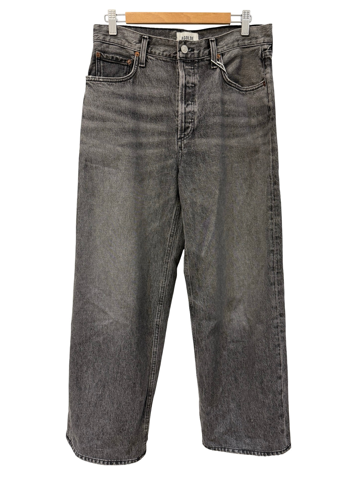 Agolde Grey Baggy Jeans 28