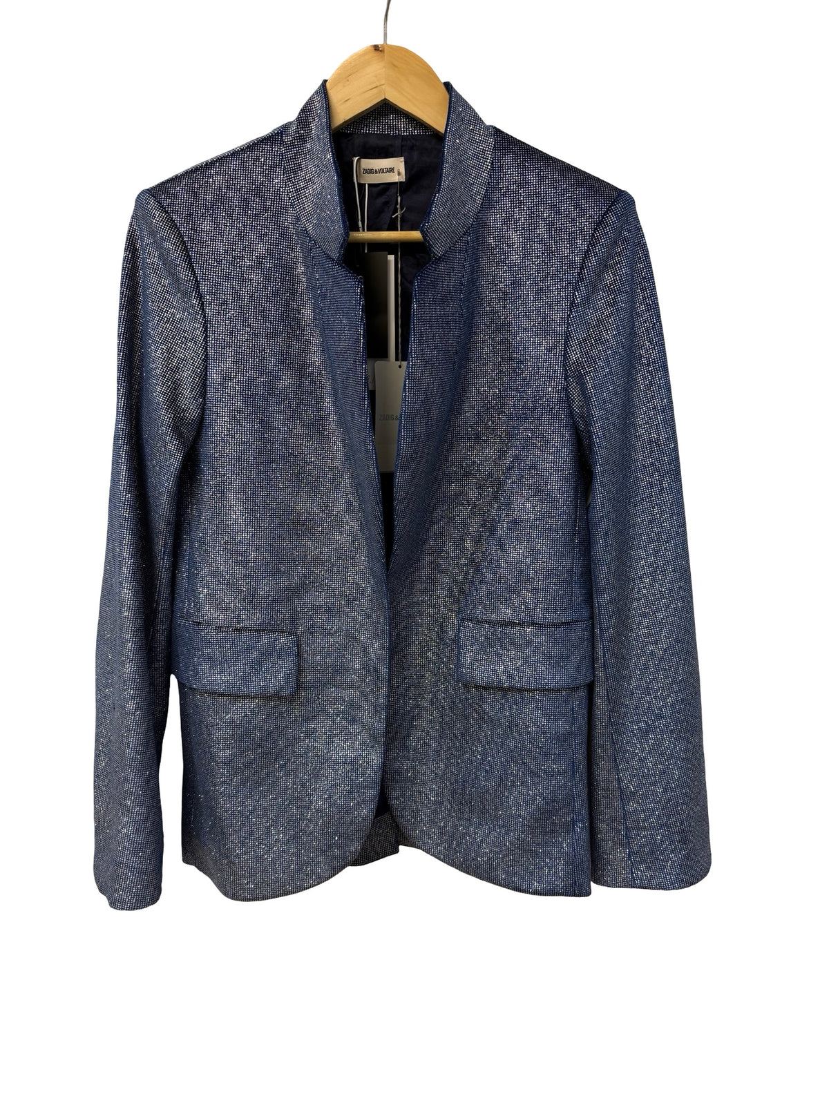 Zadig & Voltaire Blue Blazer 40 AS IS
