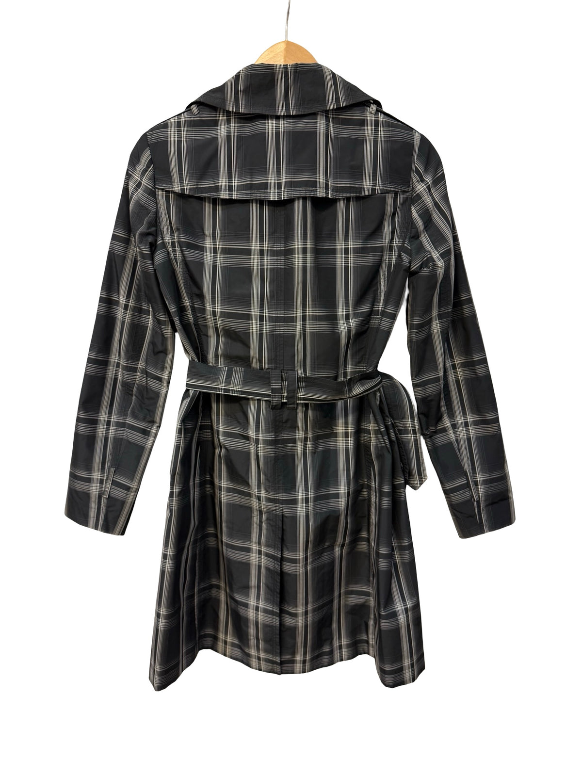 Saba Black Trench Coat
