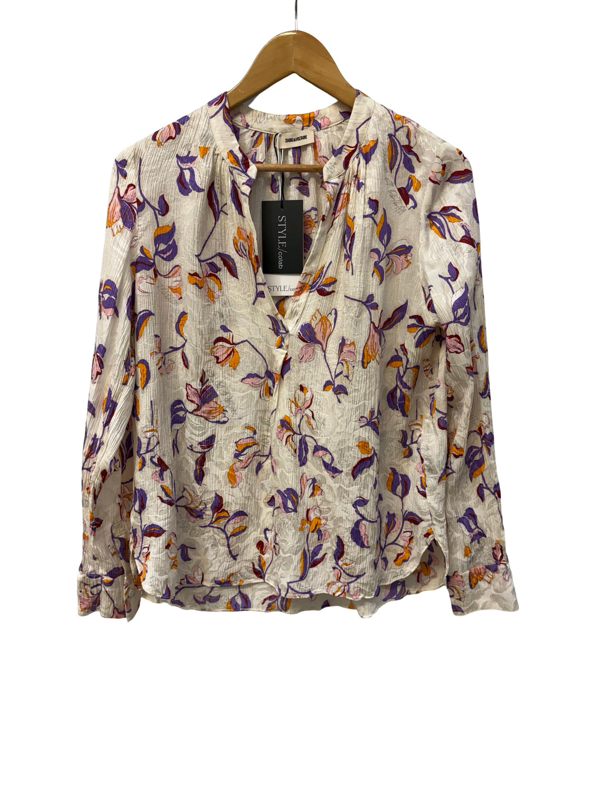 Zadig & Voltaire Cream Shirt M