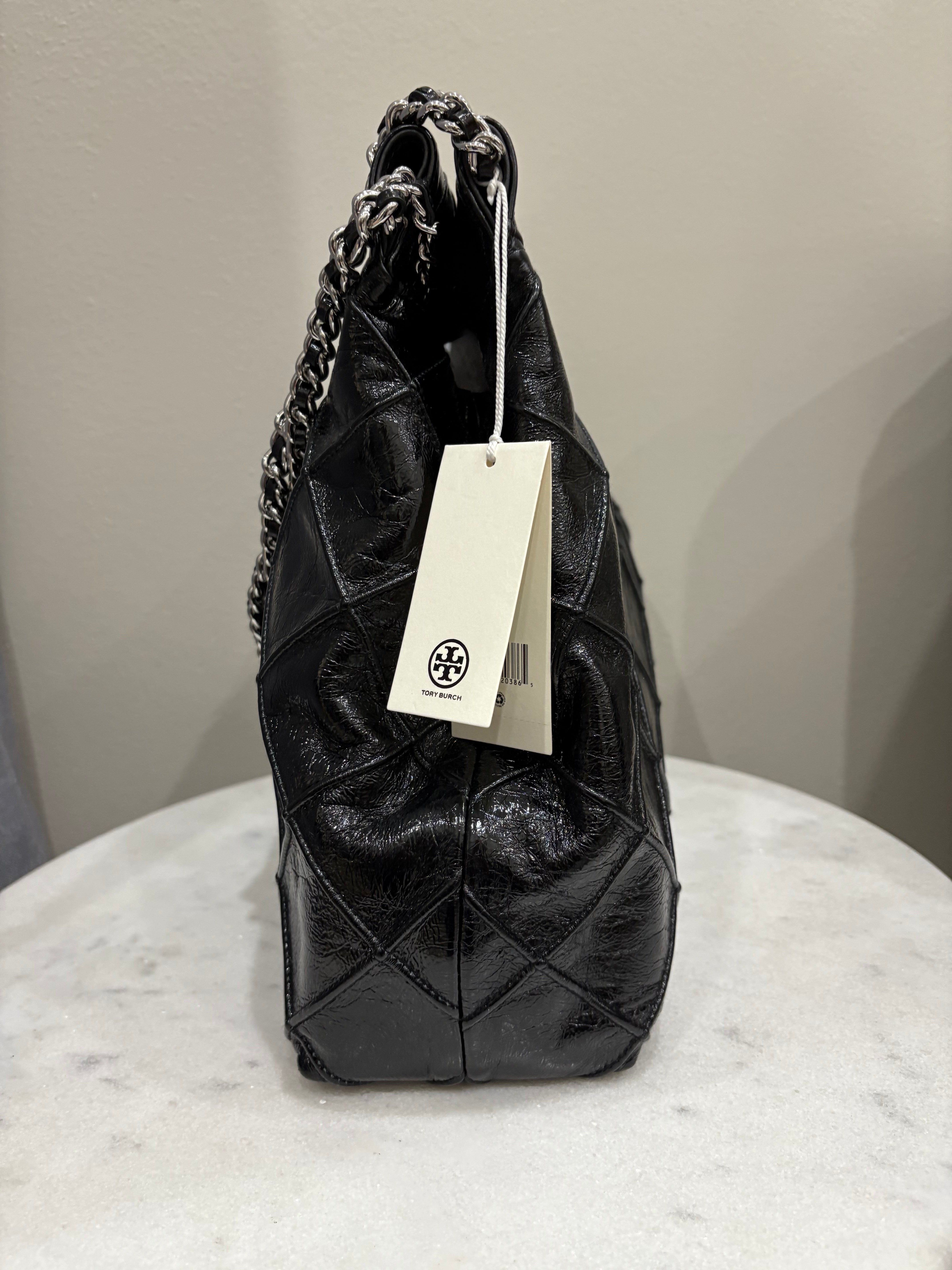 Tory Burch Black Drawstring Bag