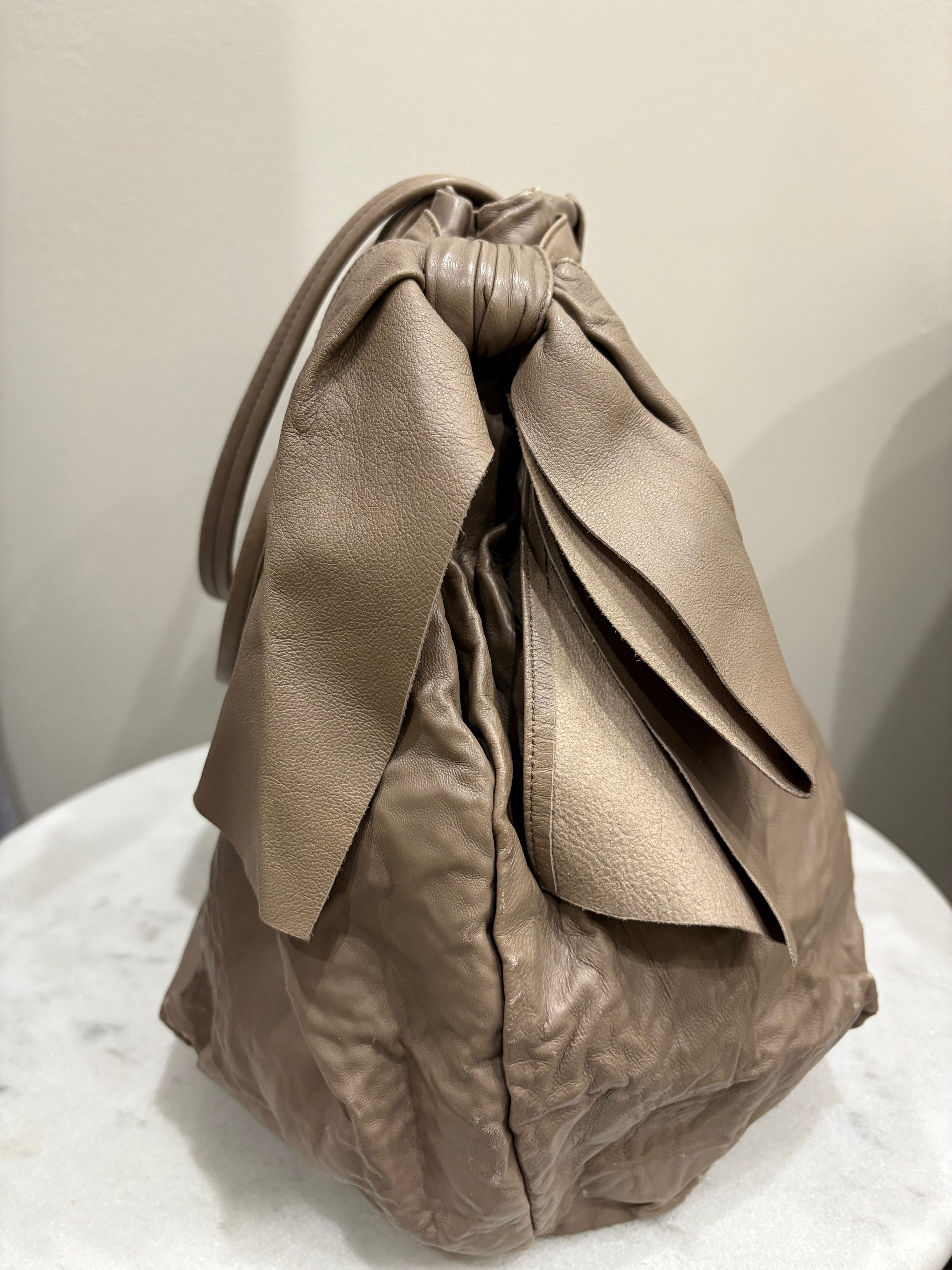 Prada Grey Calf Bag