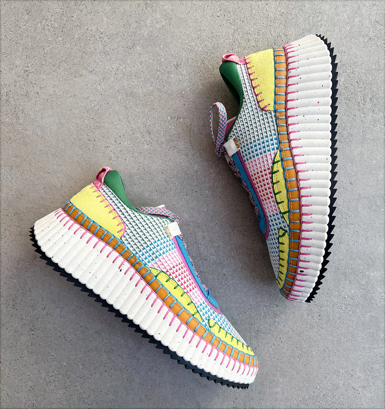 Chloe MltClr Sneakers 38