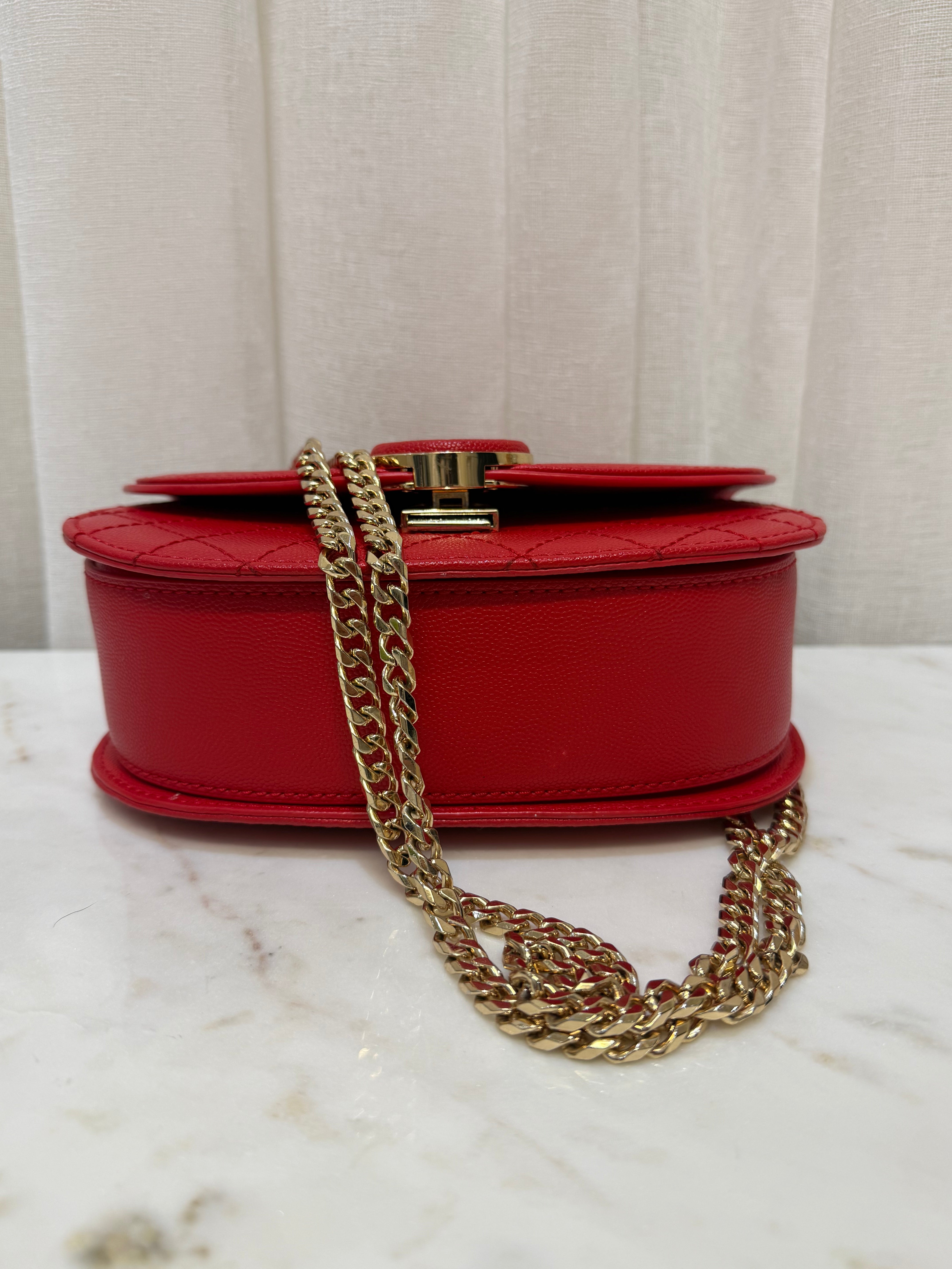 Charles & Keith Red Shoulder Bag