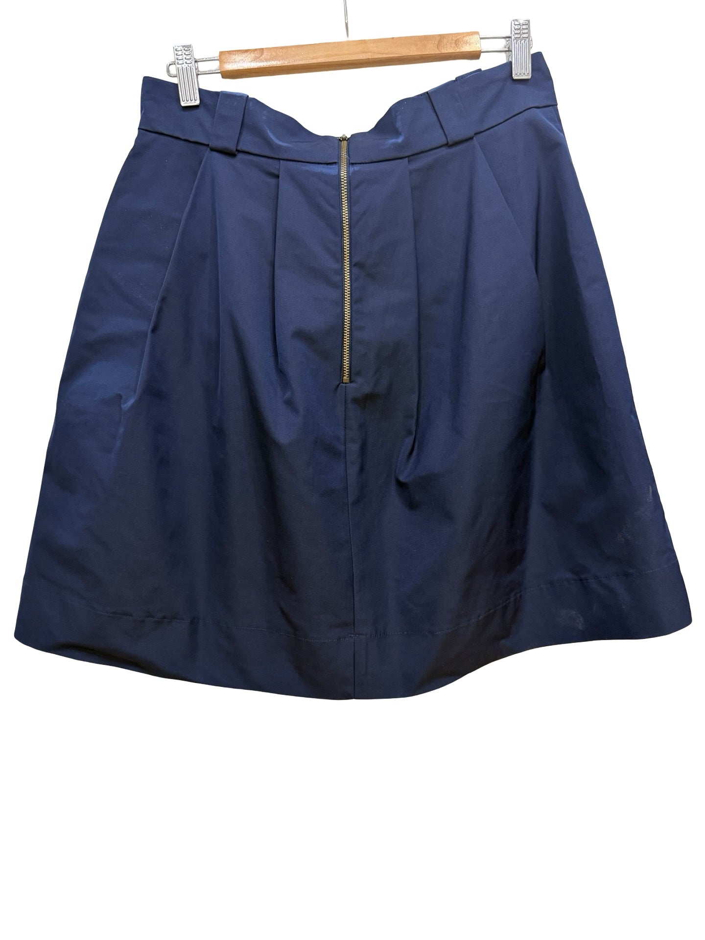 Cue Navy Skirt 12 NWT