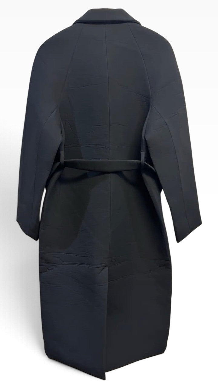 Flannel Black Coat L