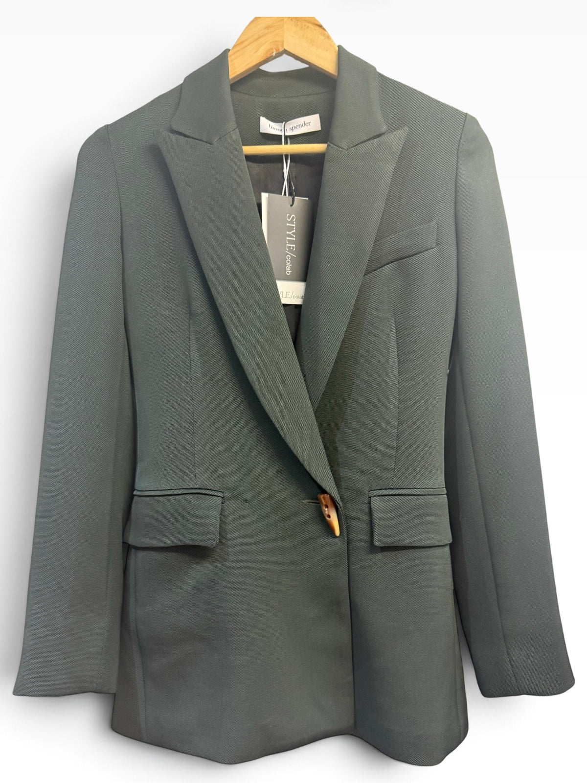 Bianca Spender Forest Green Blazer 6
