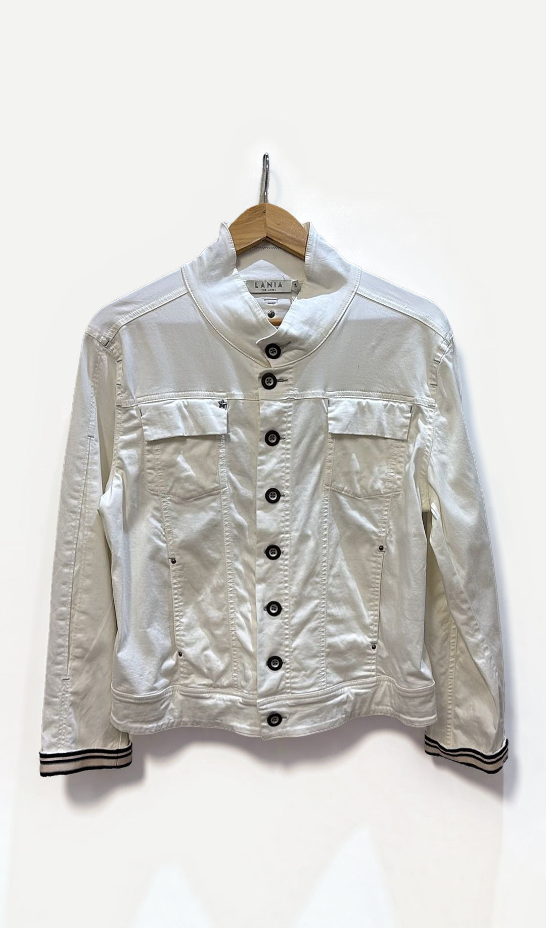 Lania The Label White Denim Jacket 14