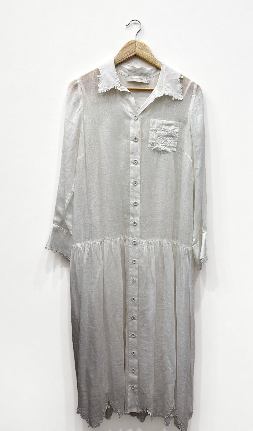 Zimmermann White Dress