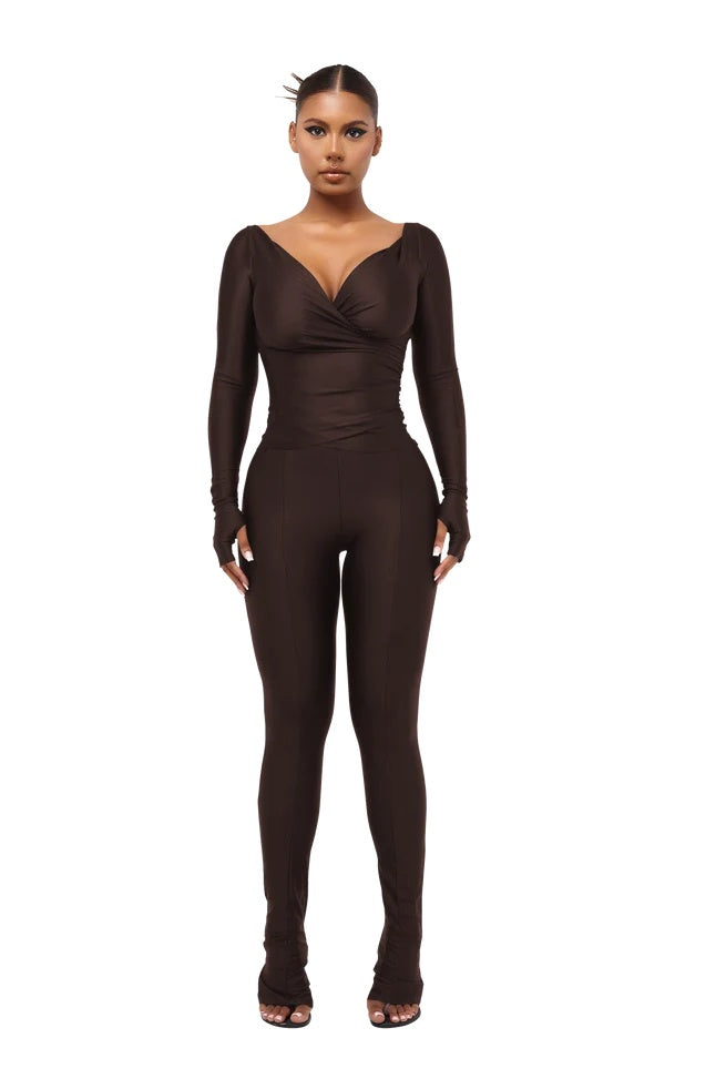 Coucoo Chocolate Leggings S