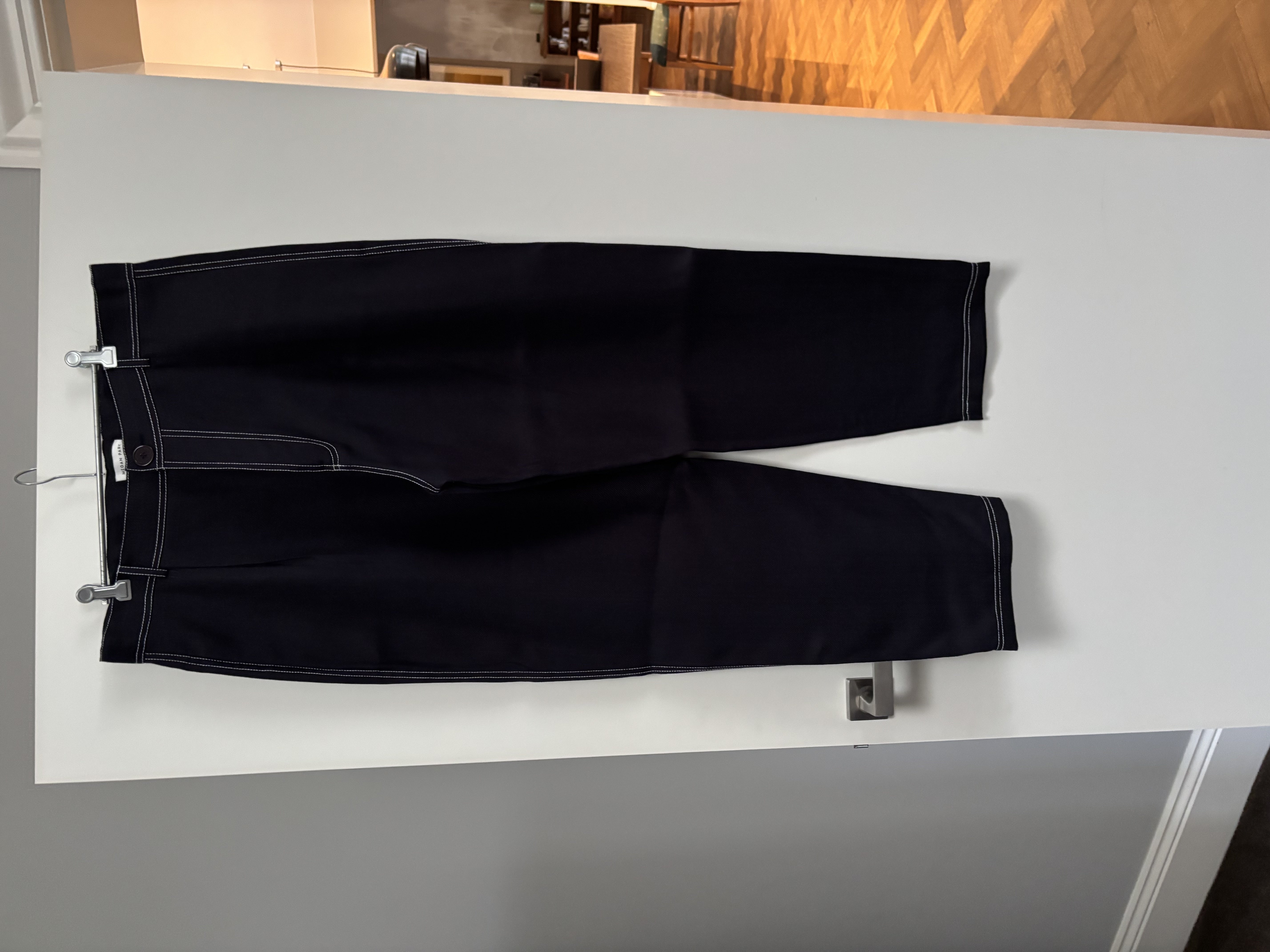 Megan Park Navy Pant 4 BNWT
