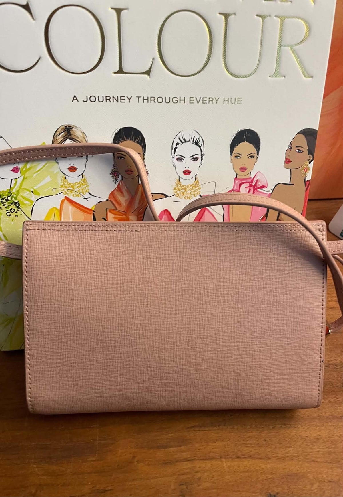 Furla Pink Bella Crossbody Bag