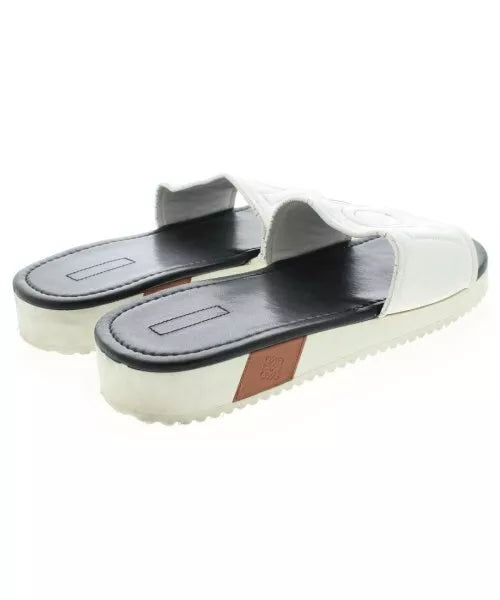 Loewe Blk/Wht Sandals 38 AS IS