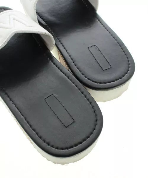 Loewe Blk/Wht Sandals 38 AS IS
