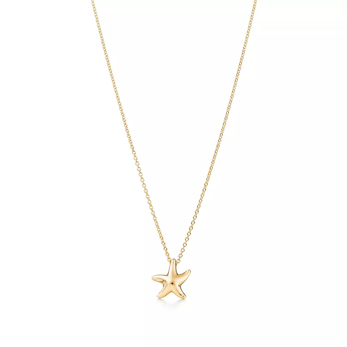 Tiffany & Co Gold Starfish Pendant