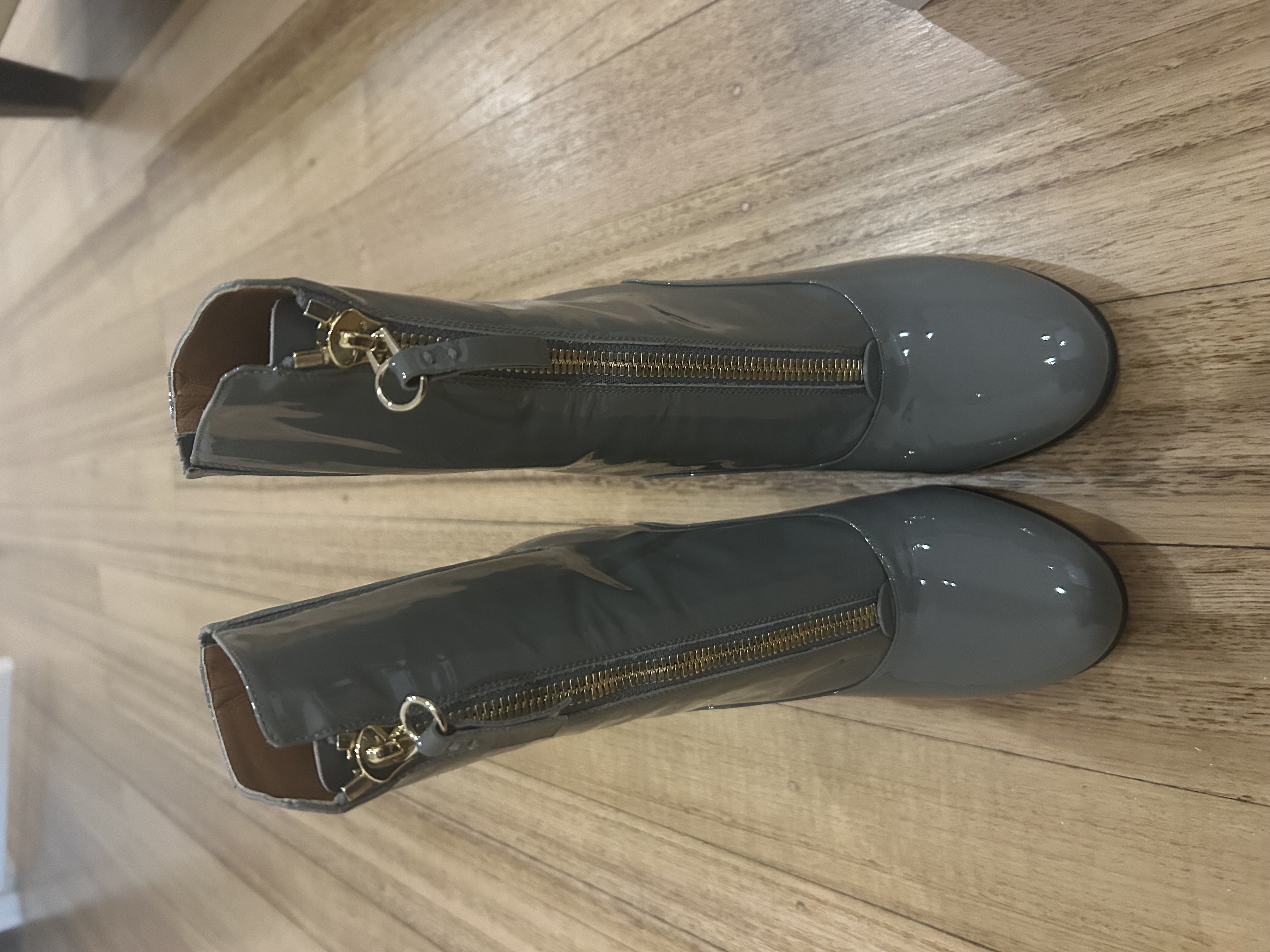 Valentino Garavani Grey Boots 38