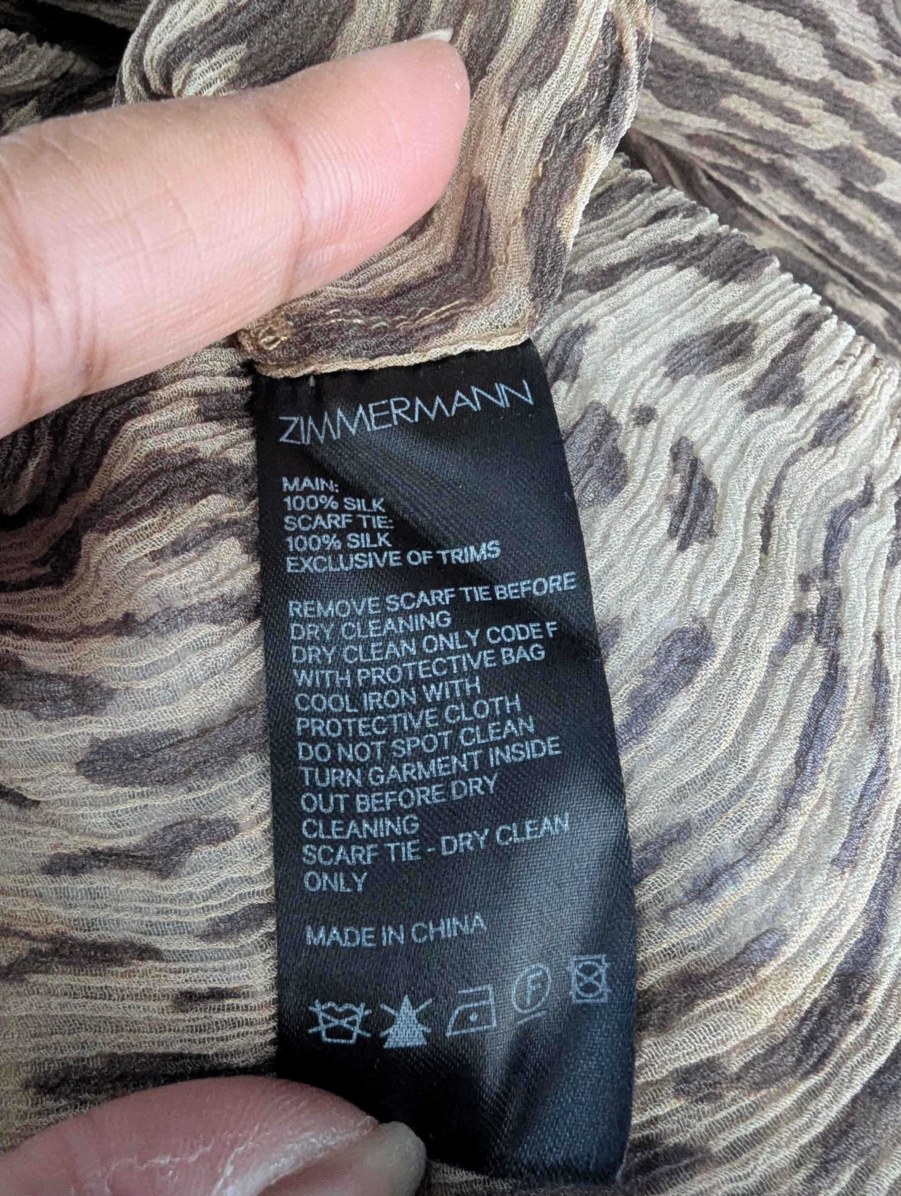 Zimmermann Leopard Print Silk Dress 3